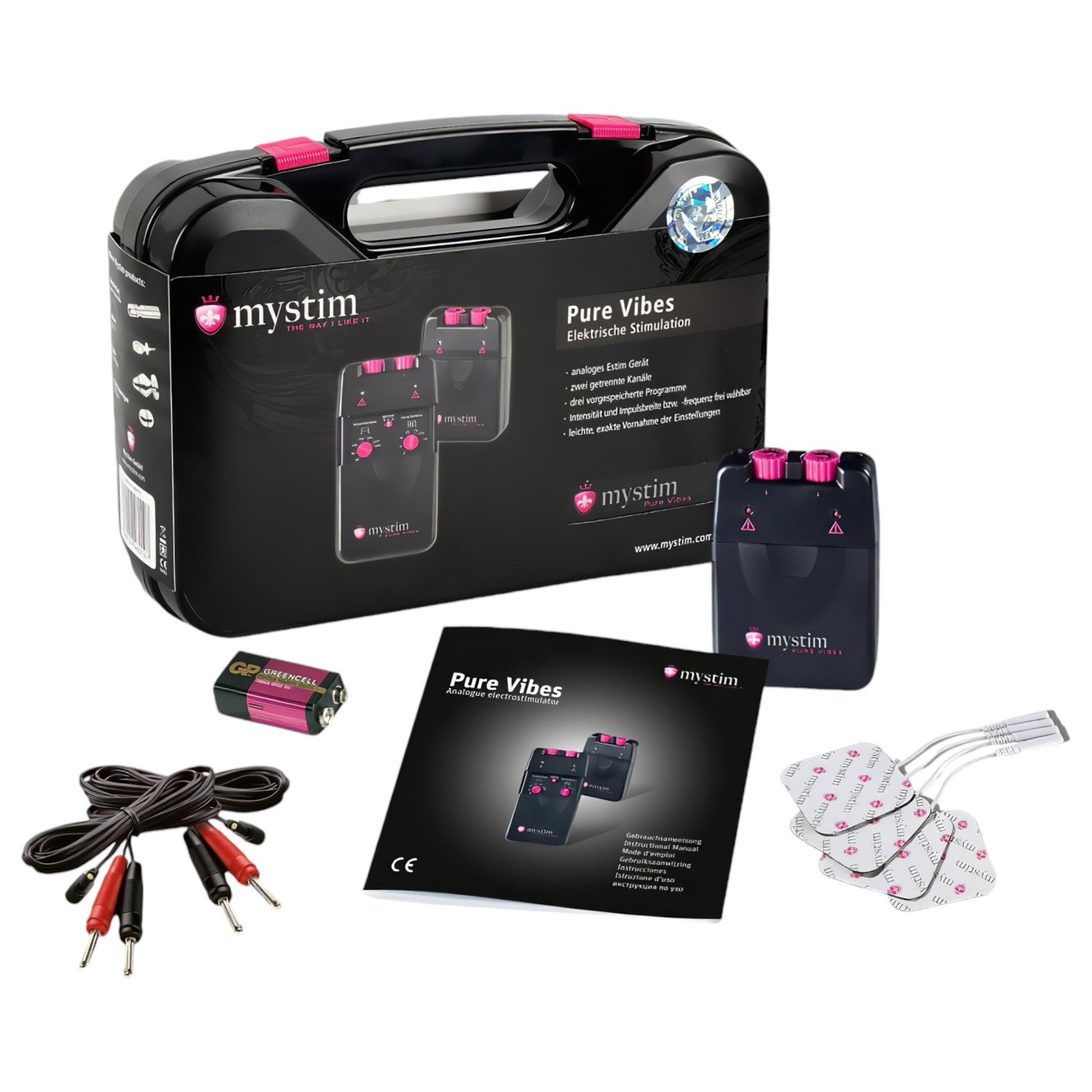mystim - elektro stimulačný set - analógový