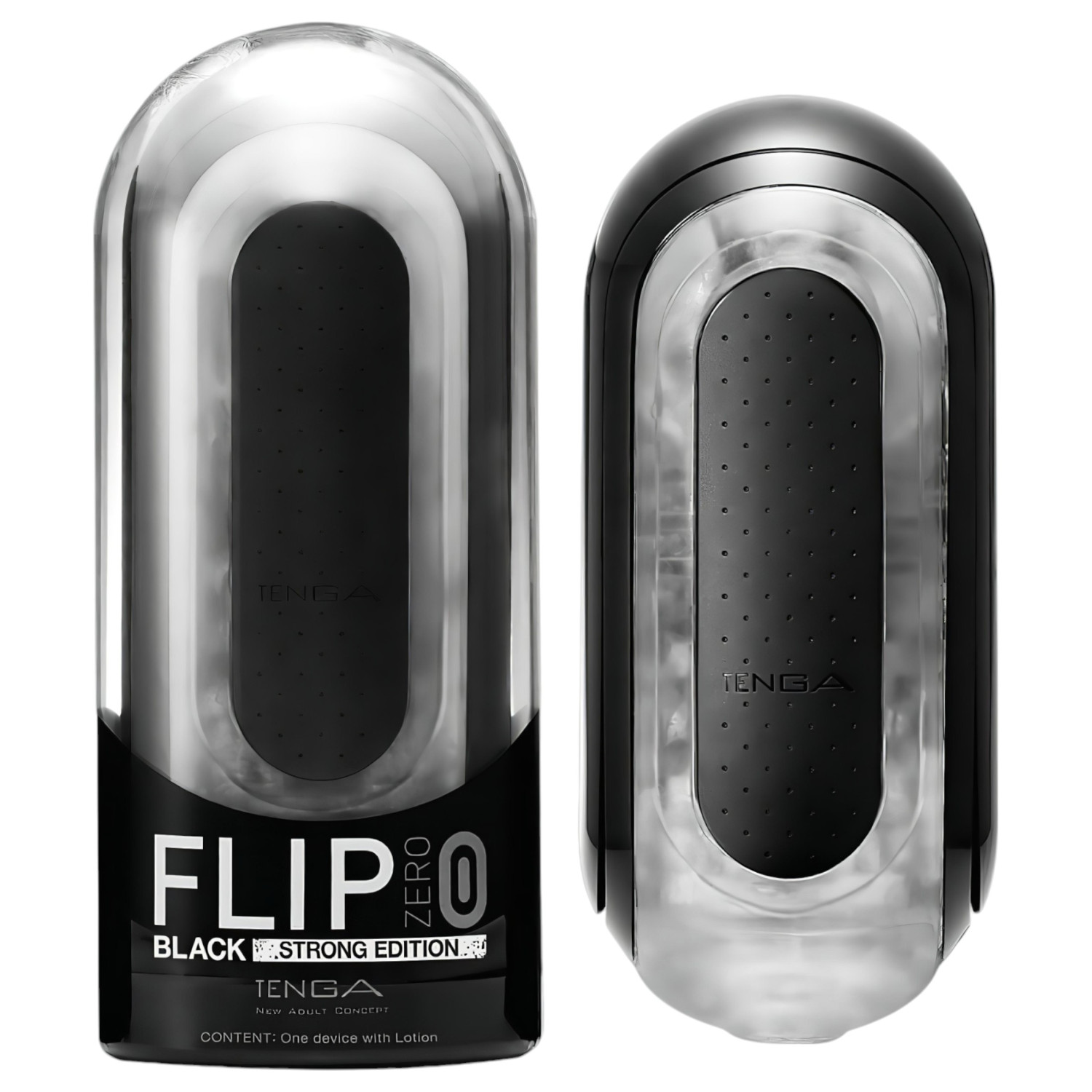 TENGA Flip Zero - super masturbátor (čierny)