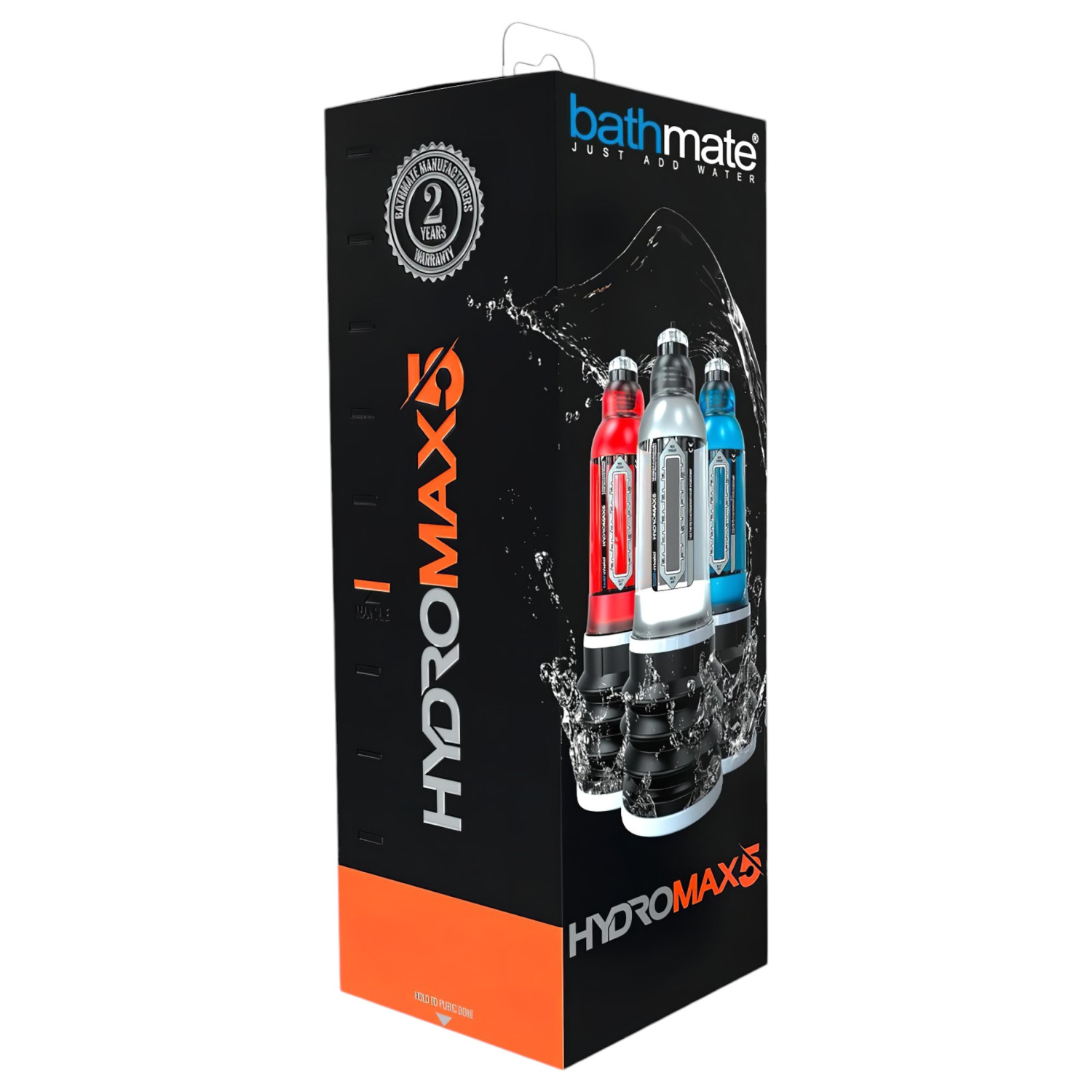 Bathmate Hydromax5 - hydraulická pumpa na penis (priehľadná)