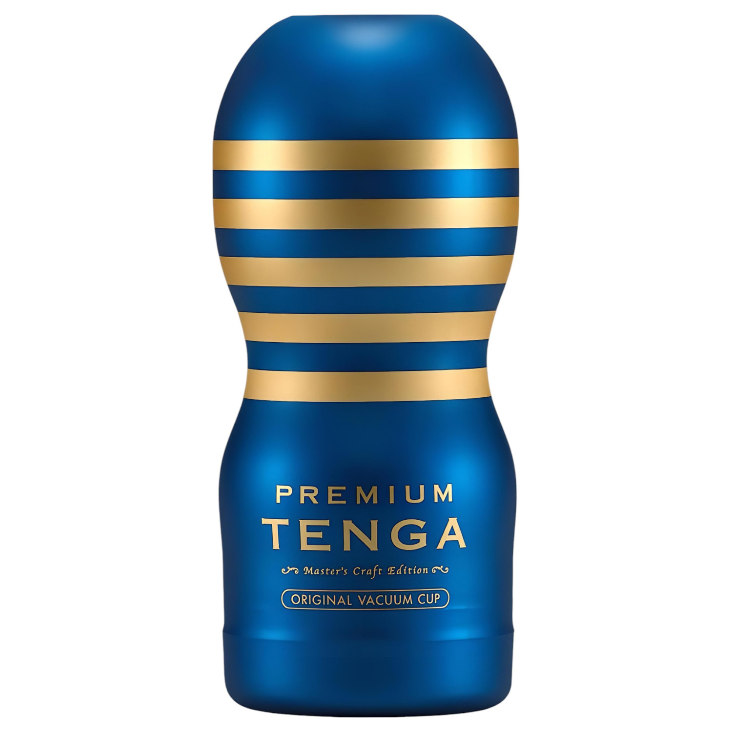 TENGA Premium Original - jednorazový masturbátor - modrý
