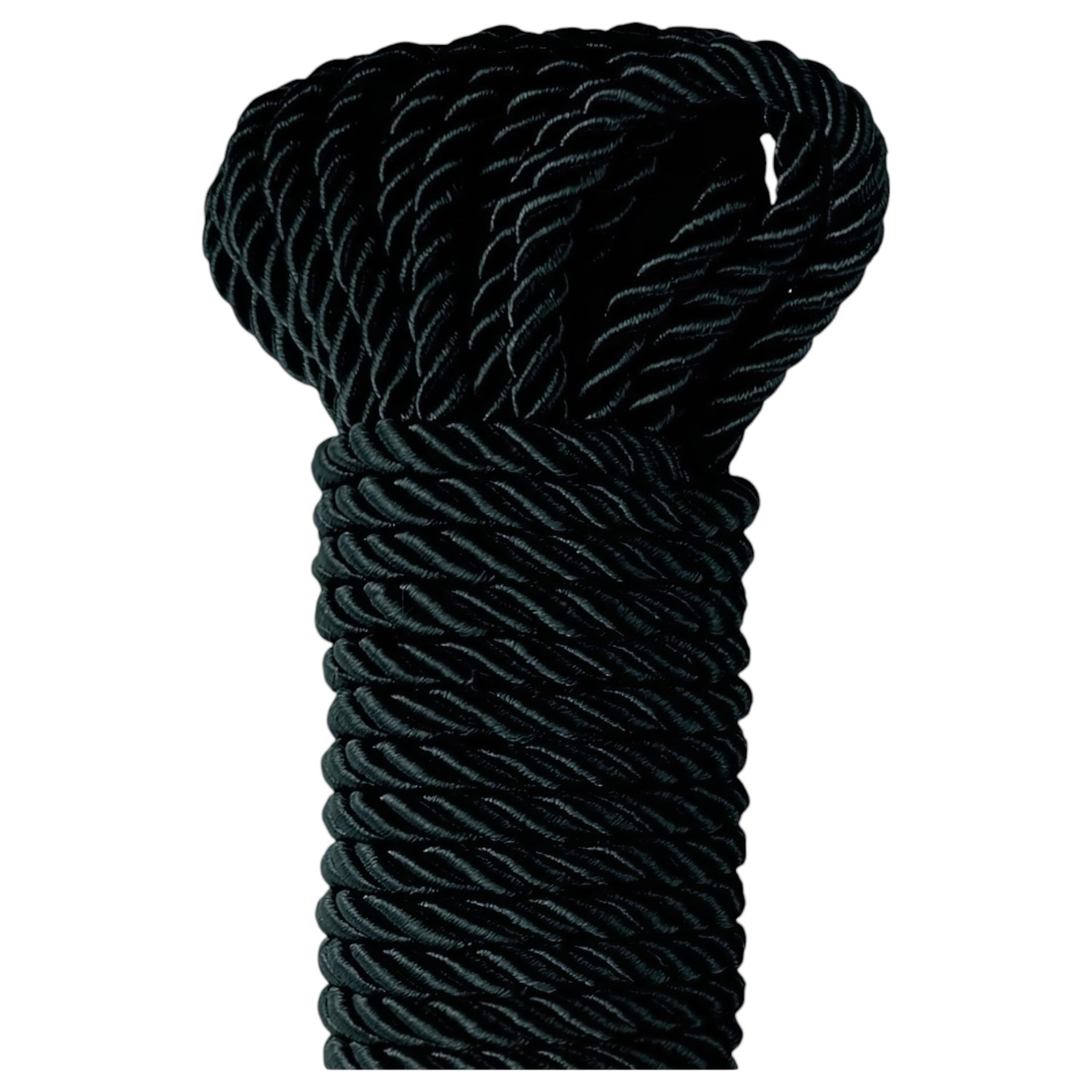 Fetish Silky Rope - shibari lano - 10 m - čierne