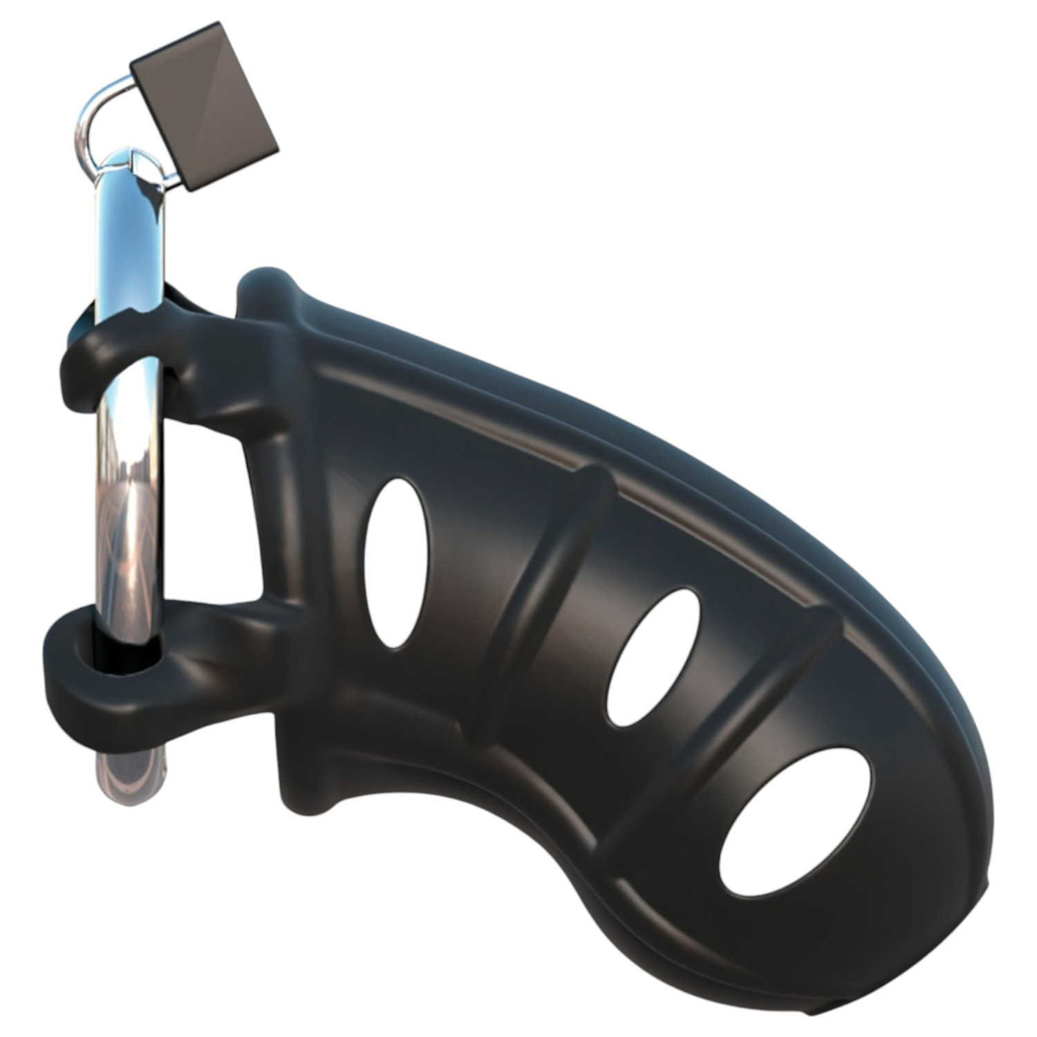 C-Ringz - penisový klietka - silikón - čierna