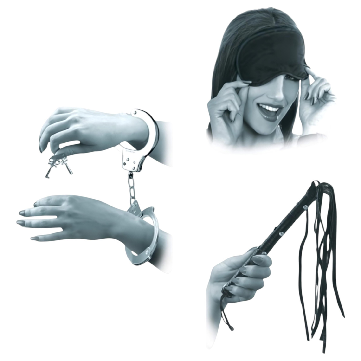 Fetish Lover's Fantasy - BDSM začiatočnícky set - sada 3 kusy