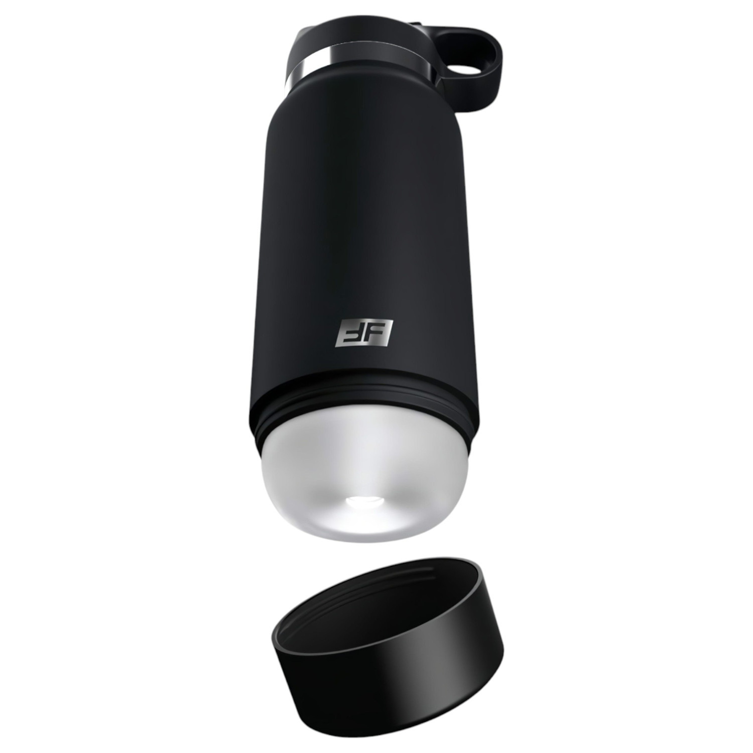 Fap Flask Thrill Seeker - masturbátor vo fľaši - čierny