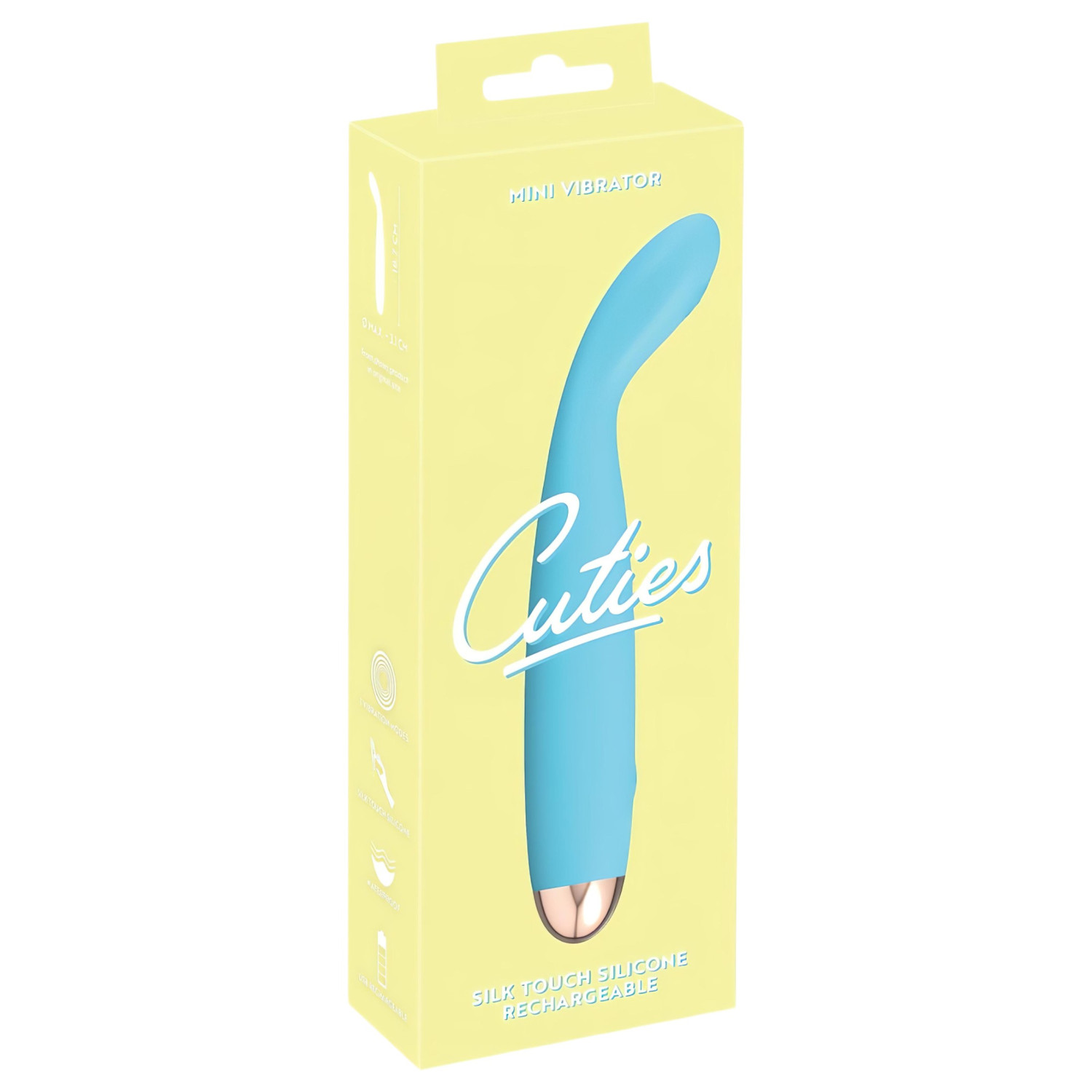 Cuties Mini - vibrátor na G bod - akumulátorový