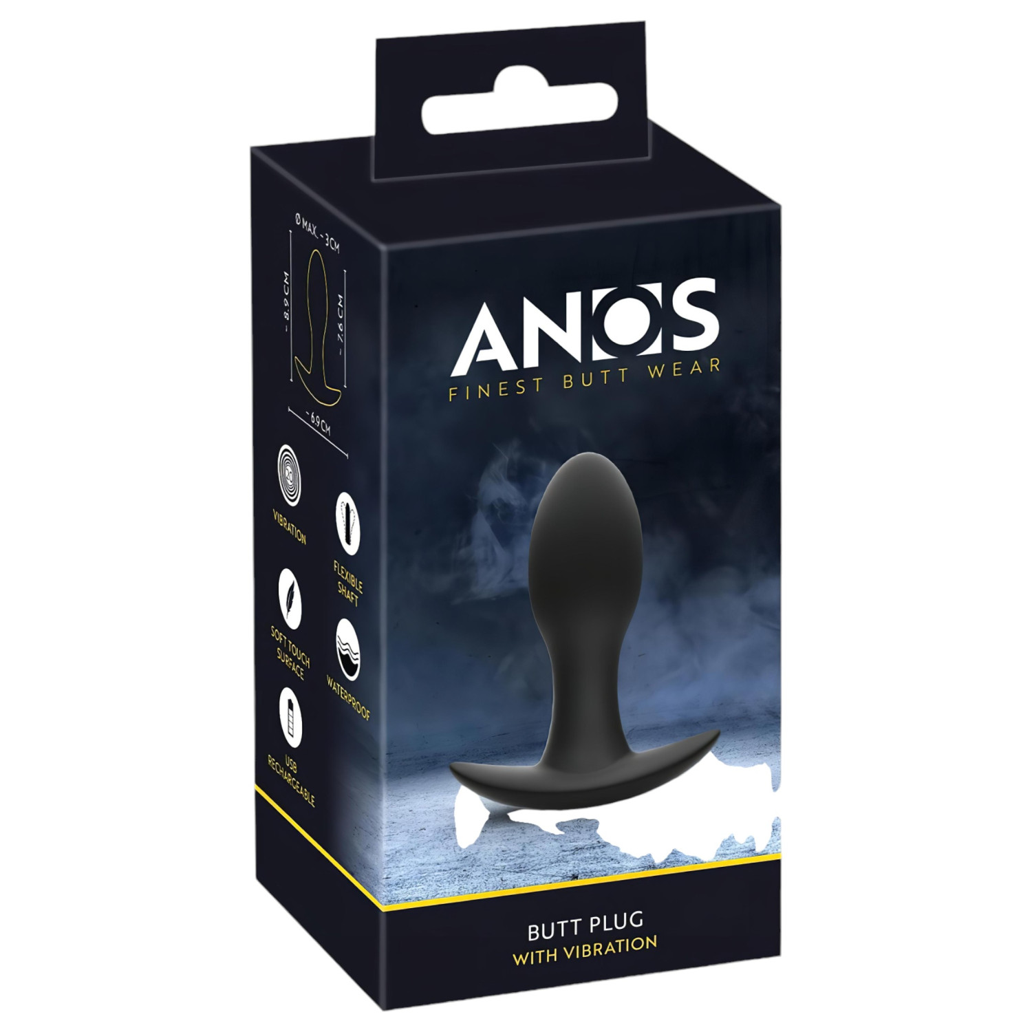 ANOS - vibračný masáž prostaty - vodotesný