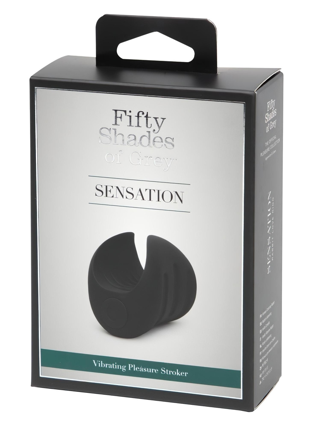 Fifty Shades of Grey - Sensation - vibračný masturbátor na penis - čierny