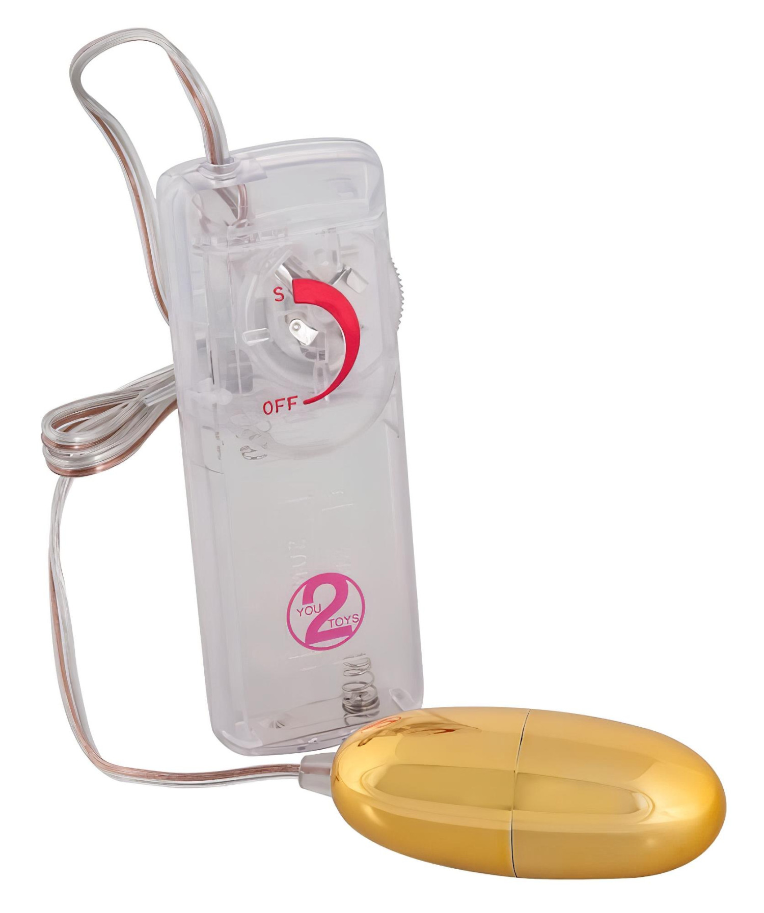 You2Toys - vibračné vajíčko - zlaté