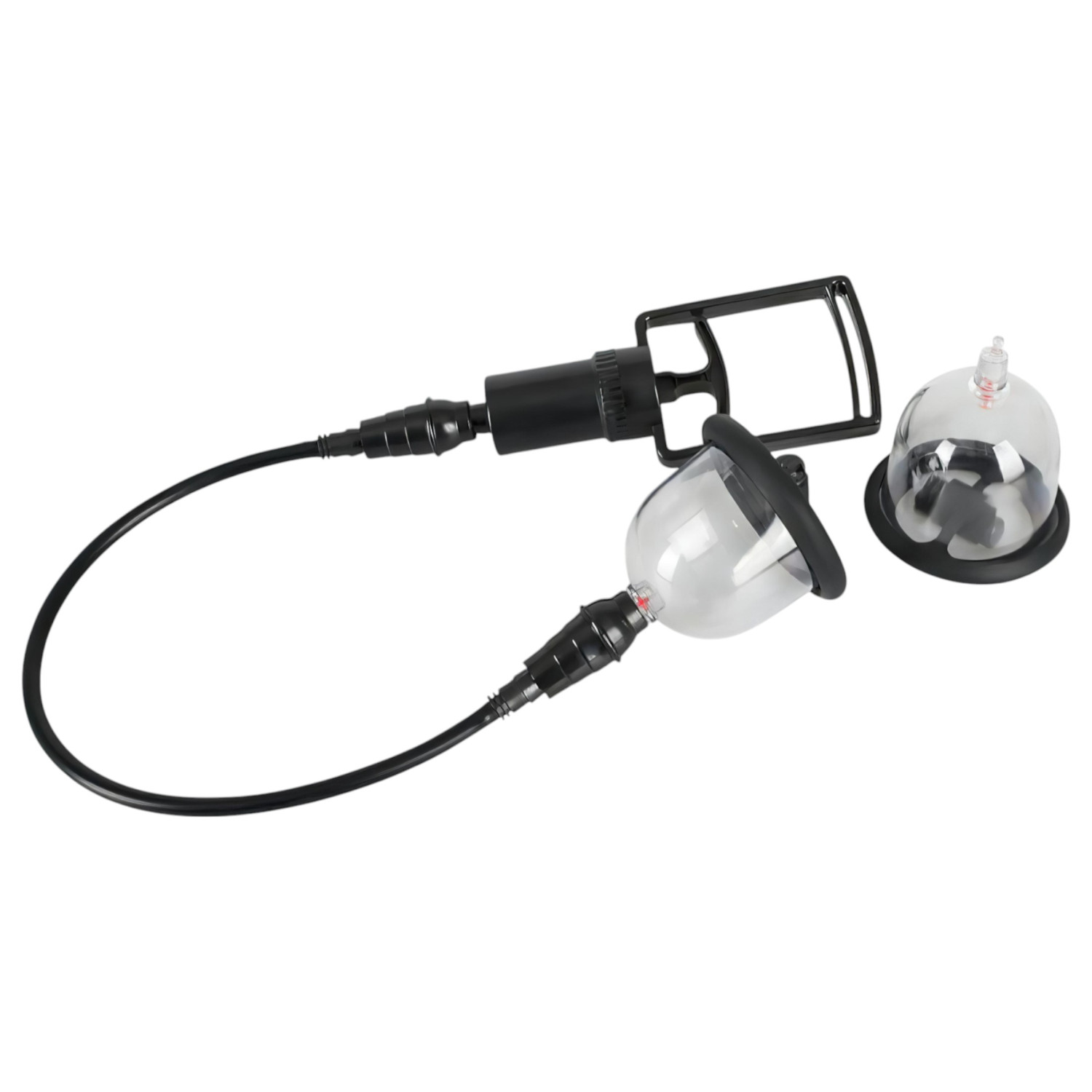 Bad Kitty - vibračný stimulátor bradaviek - čierny