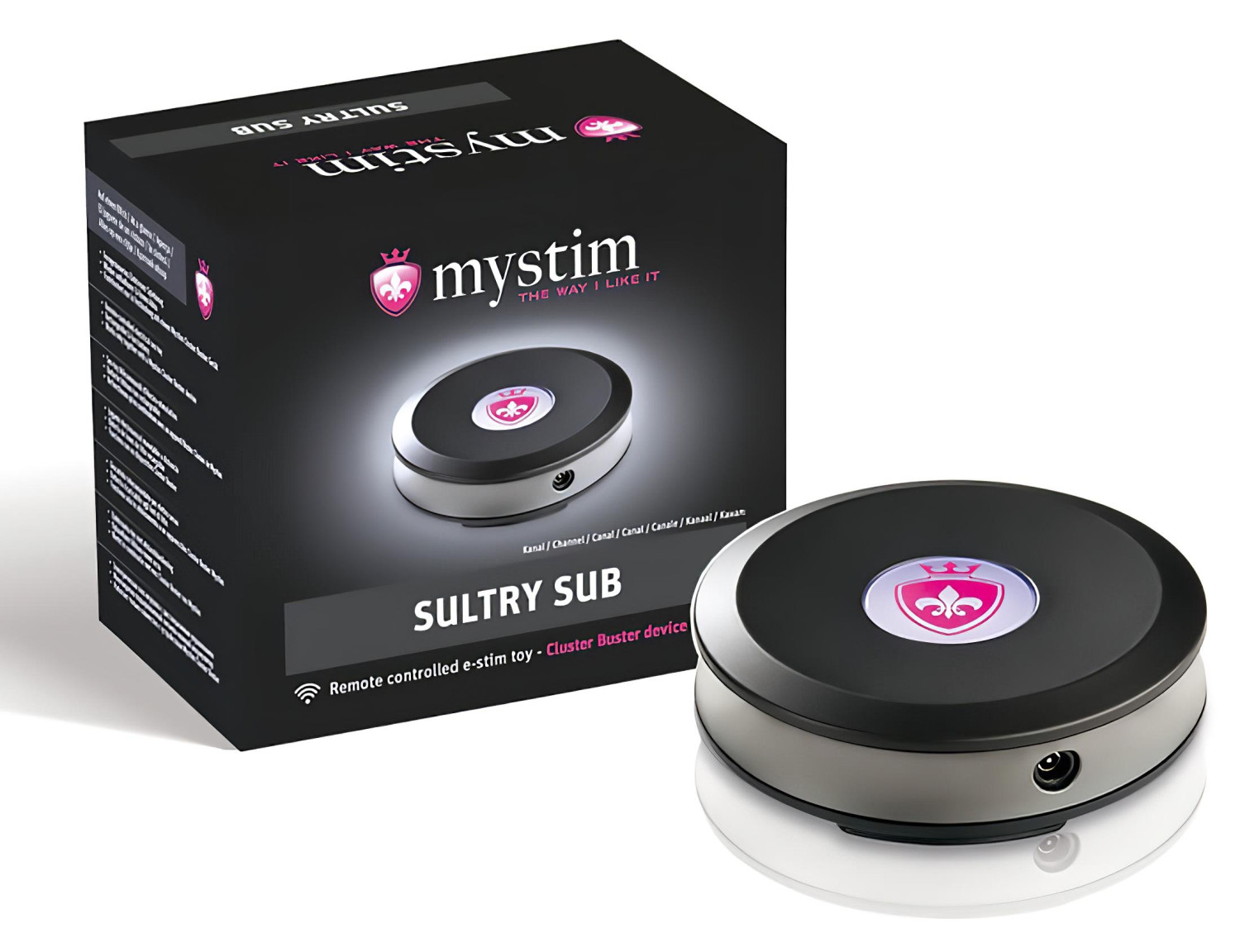 mystim - bezdrôtový prijímač a vysielač - príslušenstvo