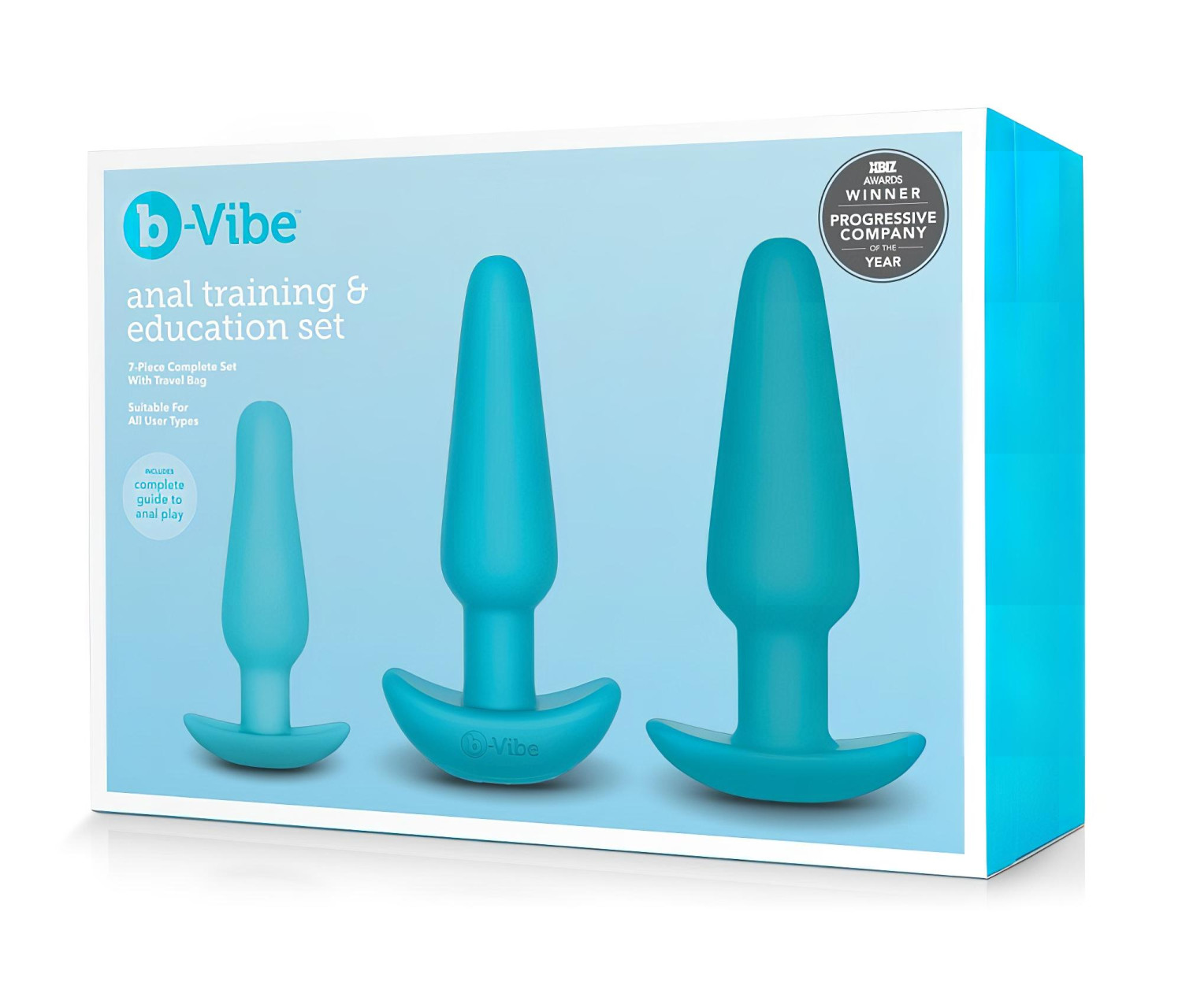 b-Vibe - kompletná sada na análnu stimuláciu (7-dielna)