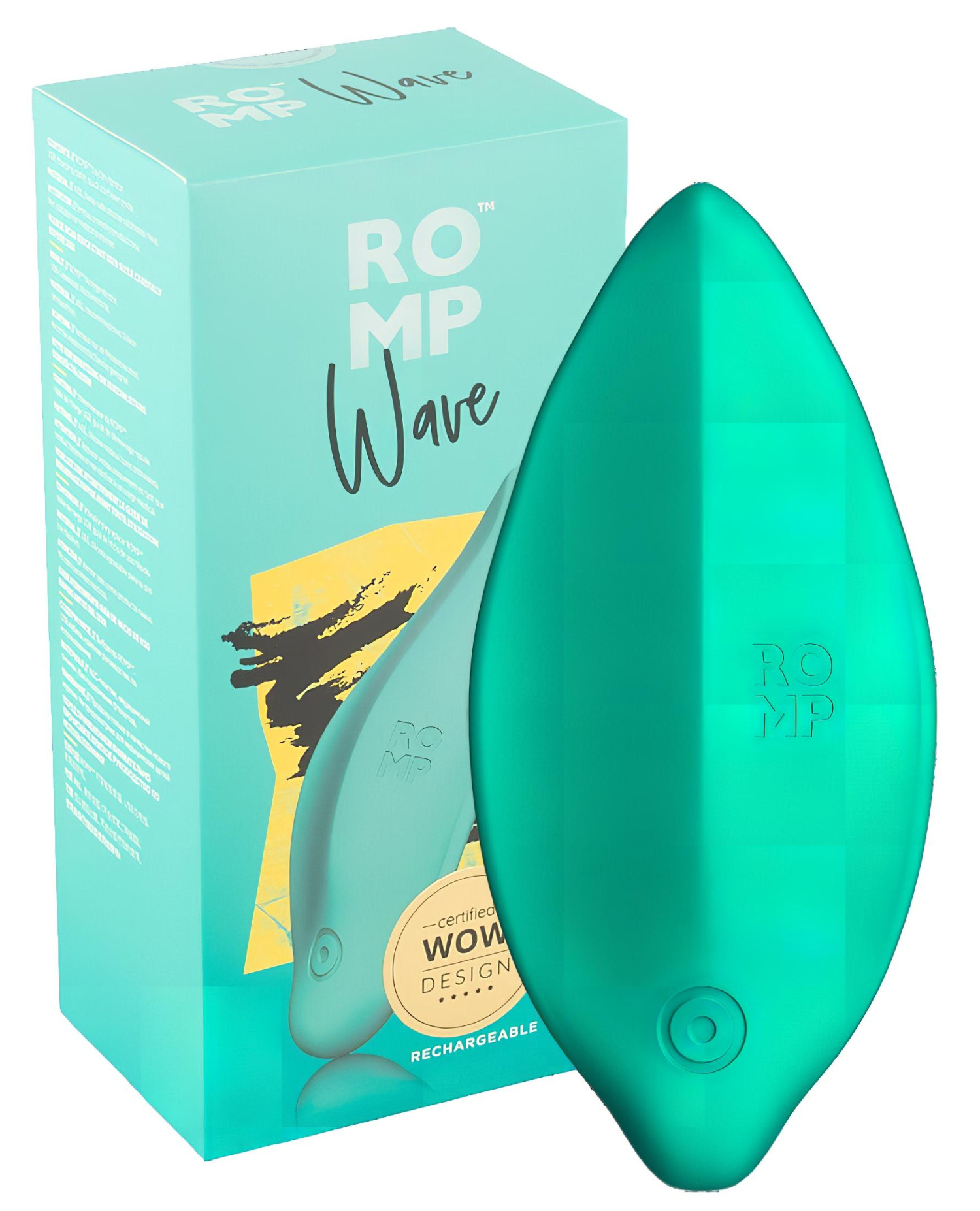 ROMP Wave - vibračný klitoris stimulátor - vodotesný