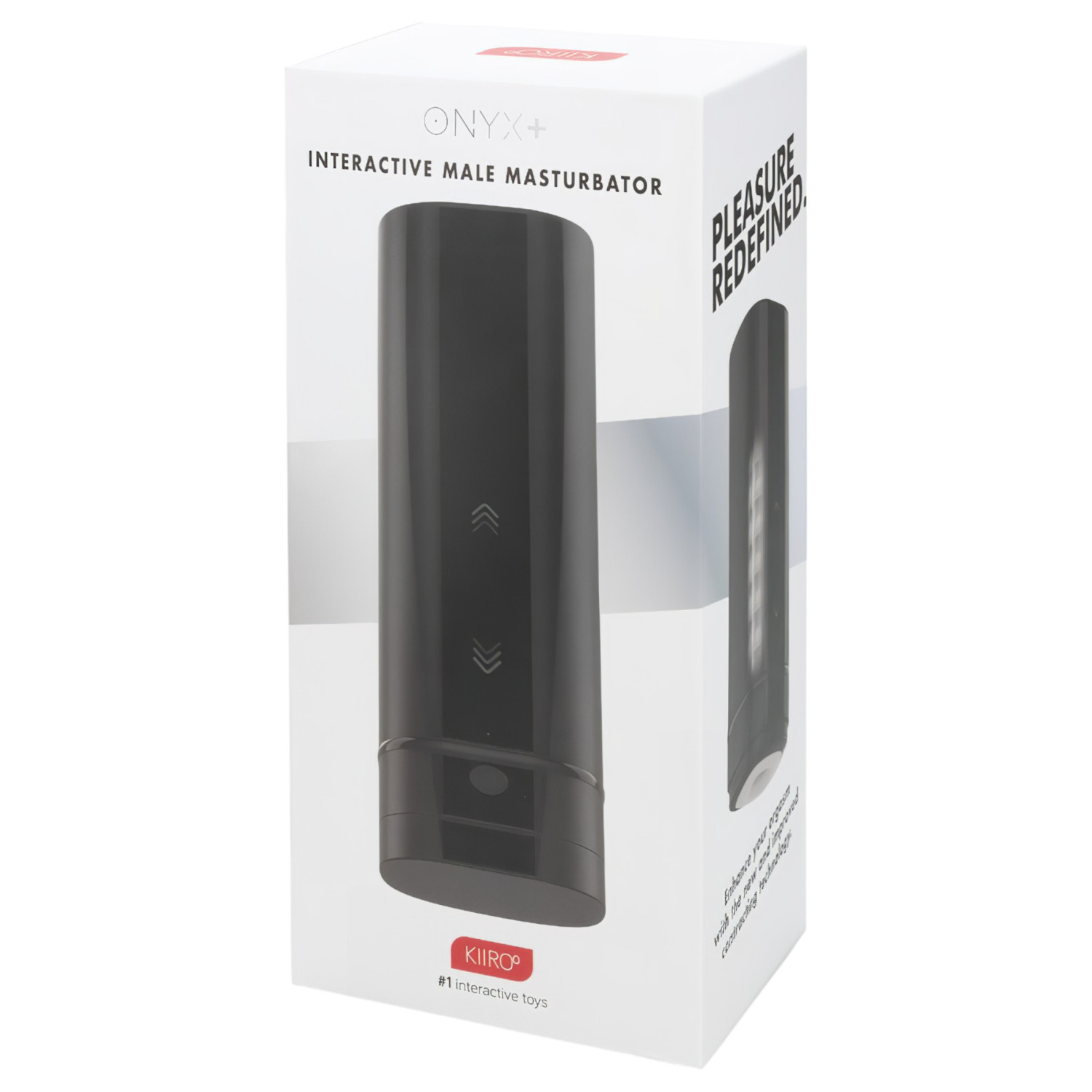Kiiroo Onyx+ - interaktívny masturbátor - čierny