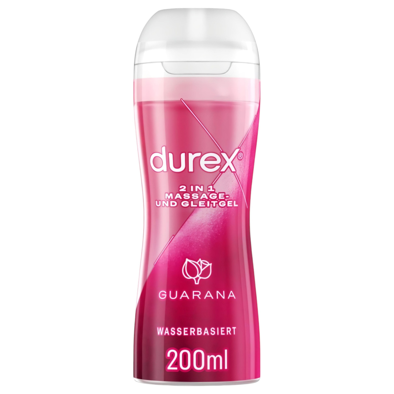 Durex 2v1 masážny olej - Guarana (200ml)