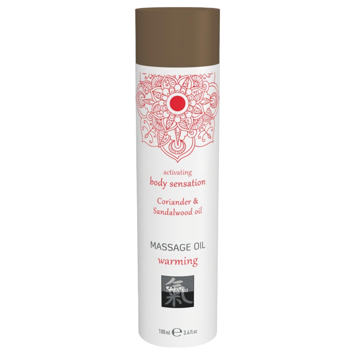 Shiatsu Warming - masážny olej - koriander santalové drevo 100ml