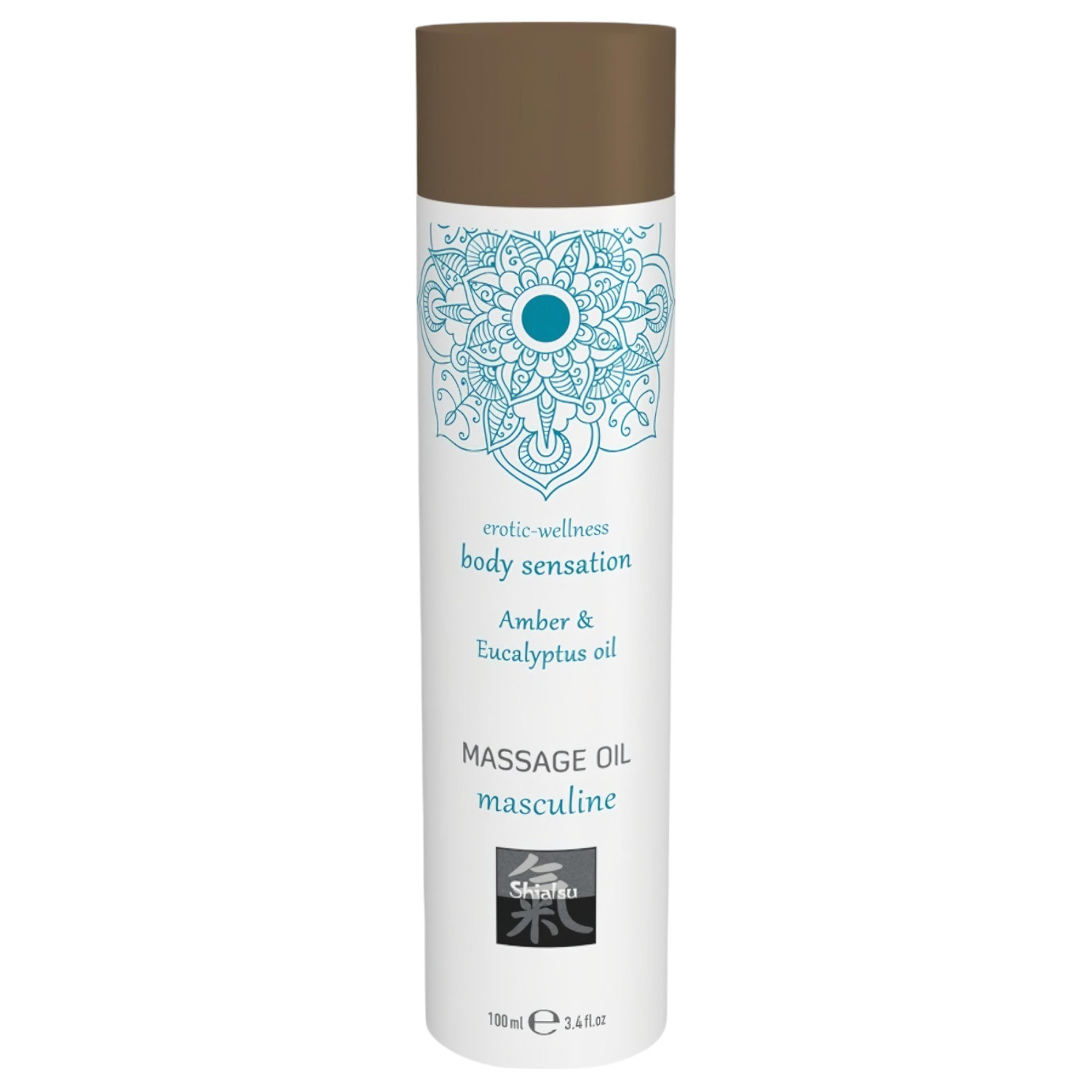 Shiatsu Masculine - masážny olej - borievka a eukalyptus - 100 ml