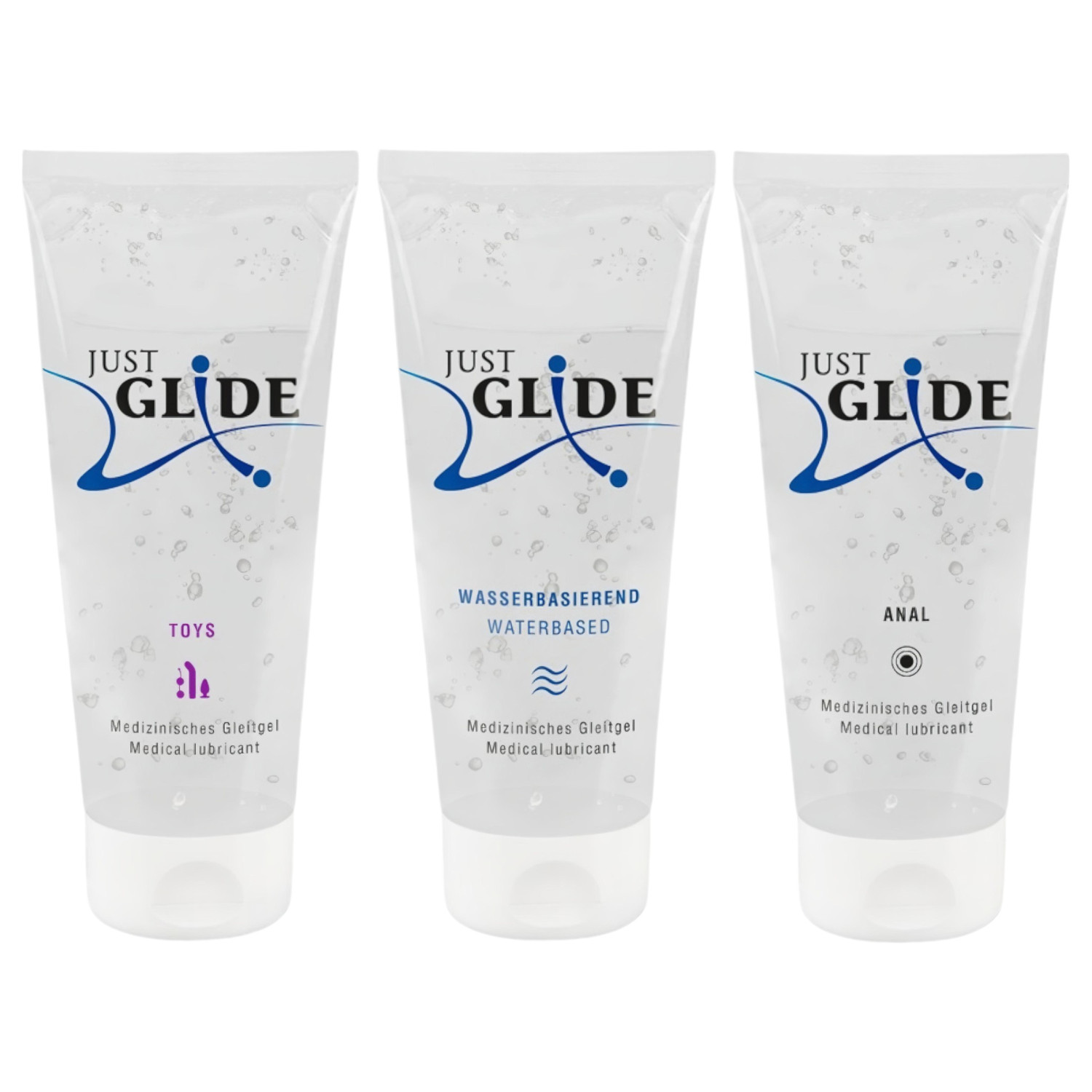 Just Glide lubrikačná sada (3x200ml)
