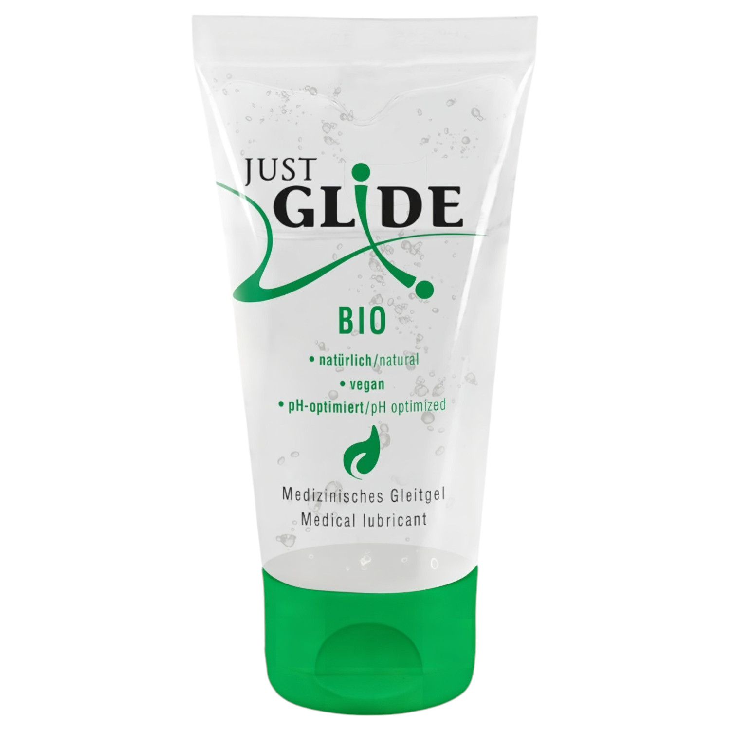 Just Glide Bio - lubrikant na vodnej báze - vegánsky - 50 ml