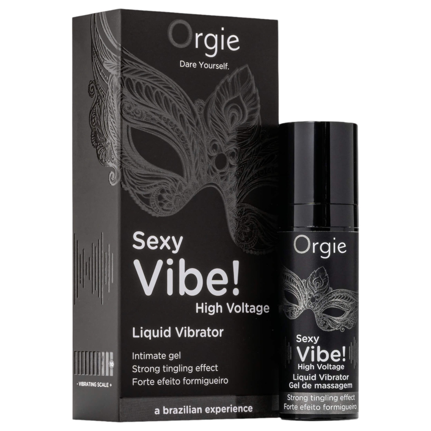 Orgie Sexy Vibe High Voltage - unisex tekutý vibrátor (15ml)