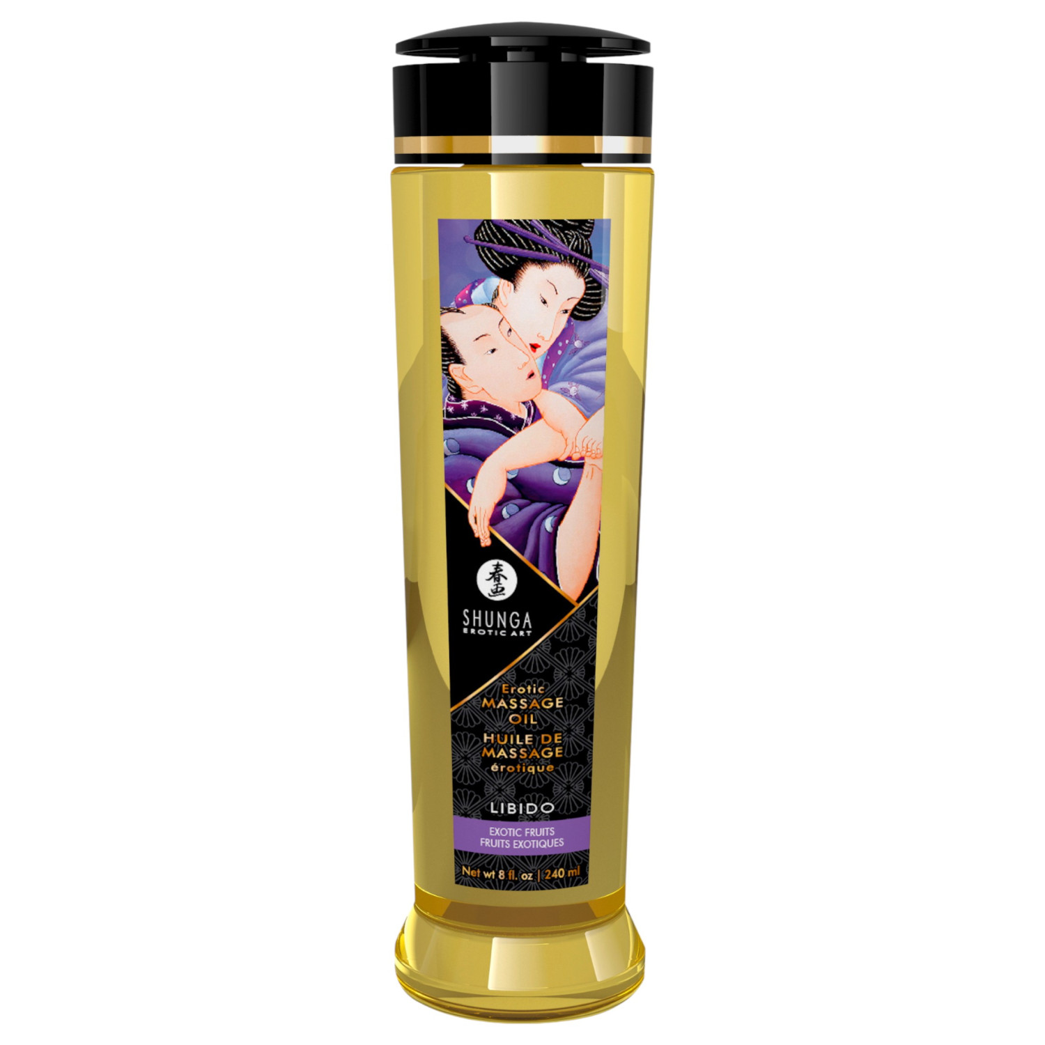 Shunga - masážny olej - exotické ovocie - 240 ml