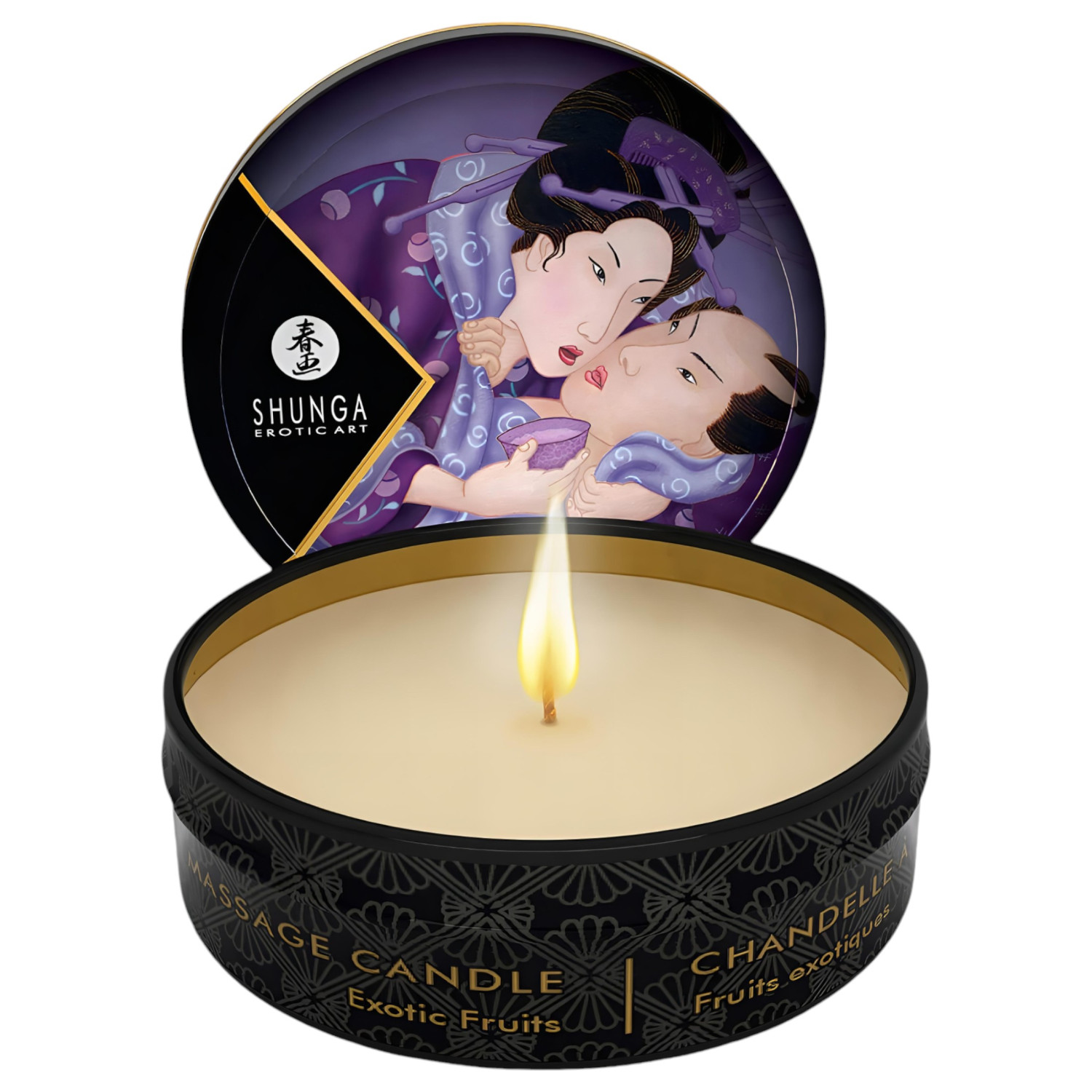 Shunga - masážna sviečka - exotické ovocie - 30ml