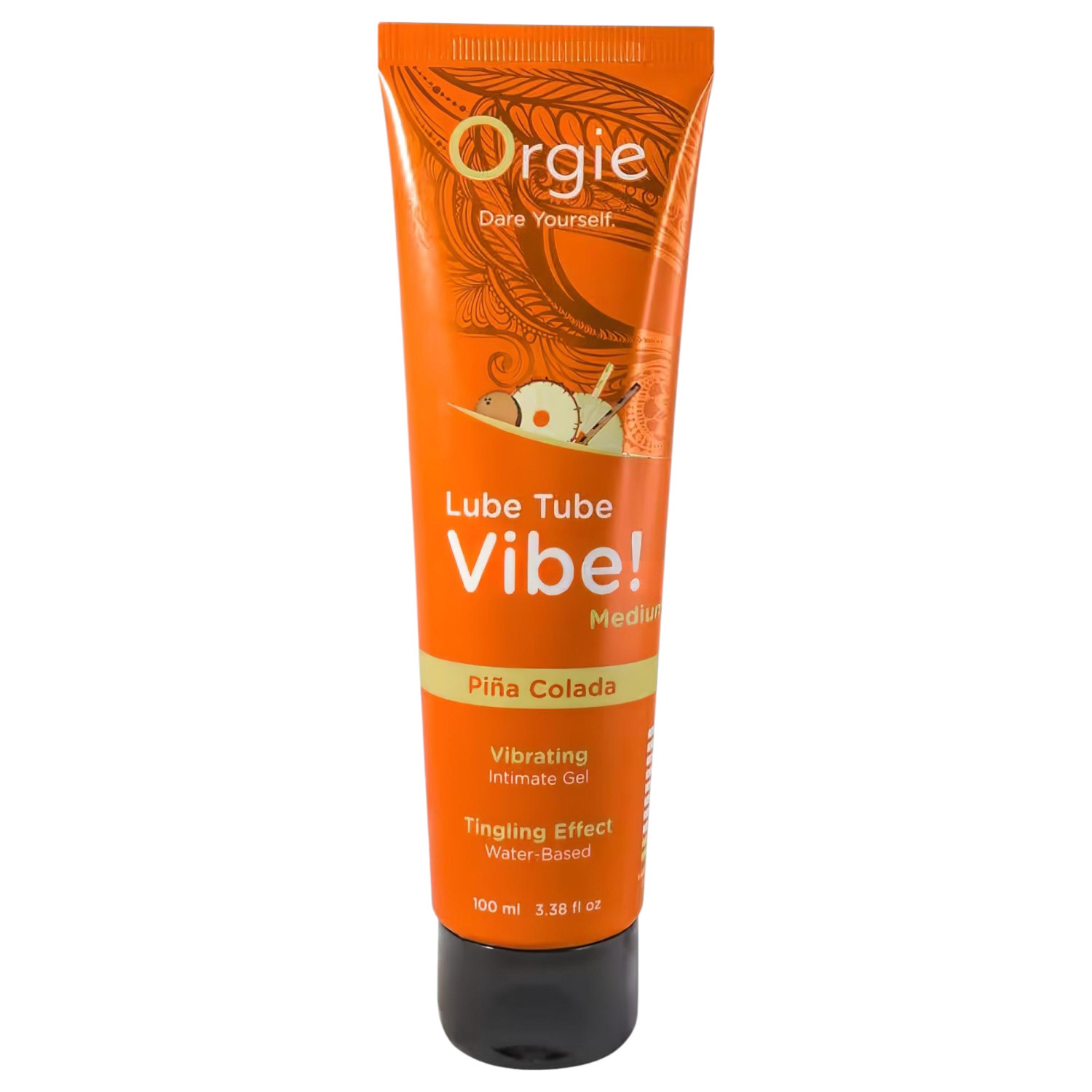 Orgie Lube Tube - brnivý intímny gél - Pina Colada (100ml)