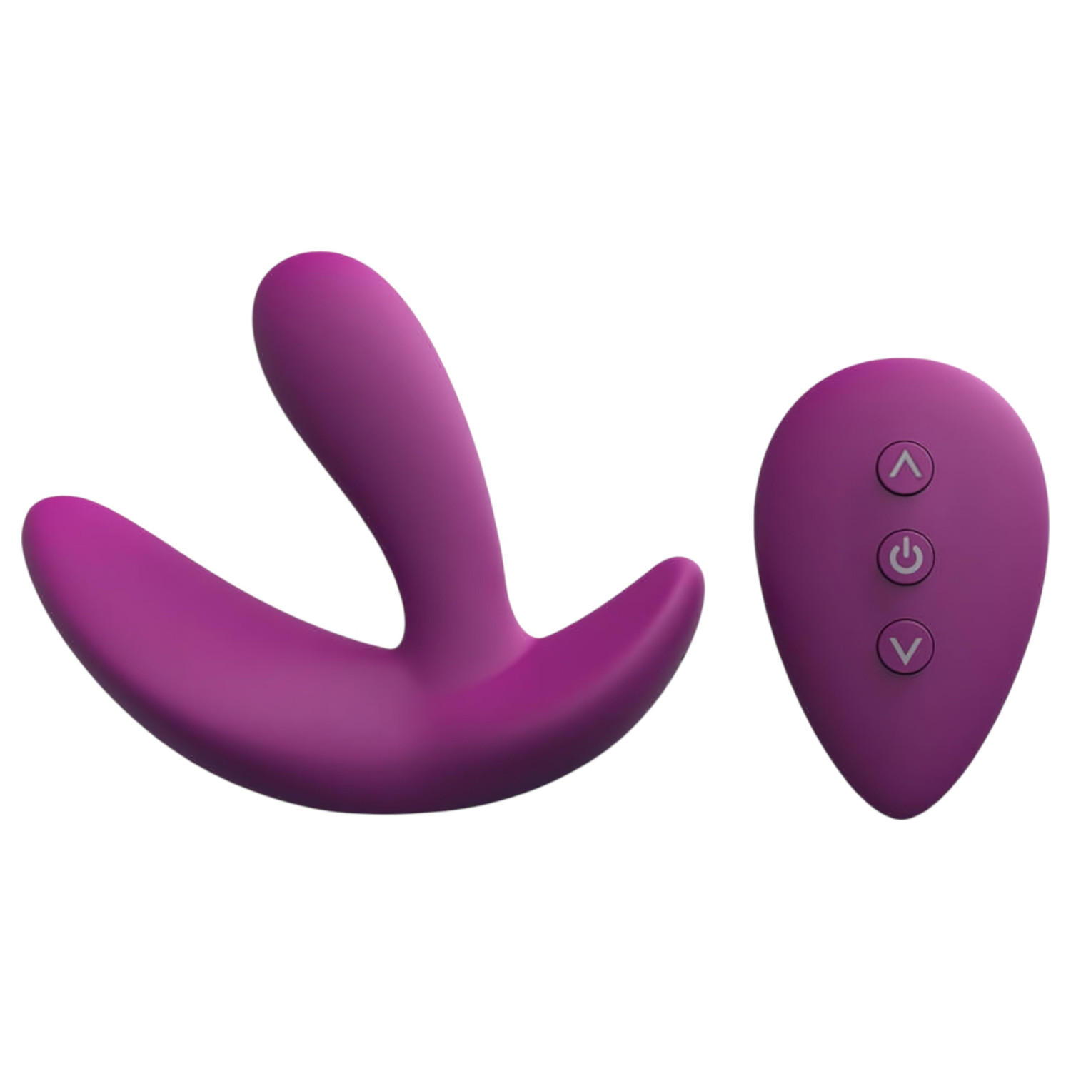 Cotoxo Saddle - vibrátor na prostatu s diaľkovým ovládaním - fialový