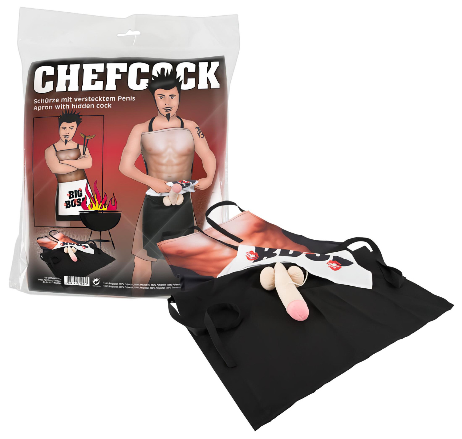 CHEFCOCK - BIG BOSS žartovná zástera