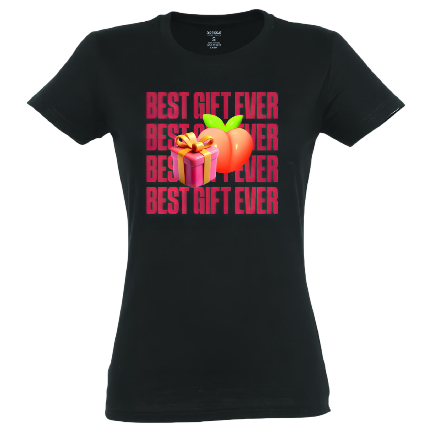 Best Gift Ever - dámske tričko - čierne - L