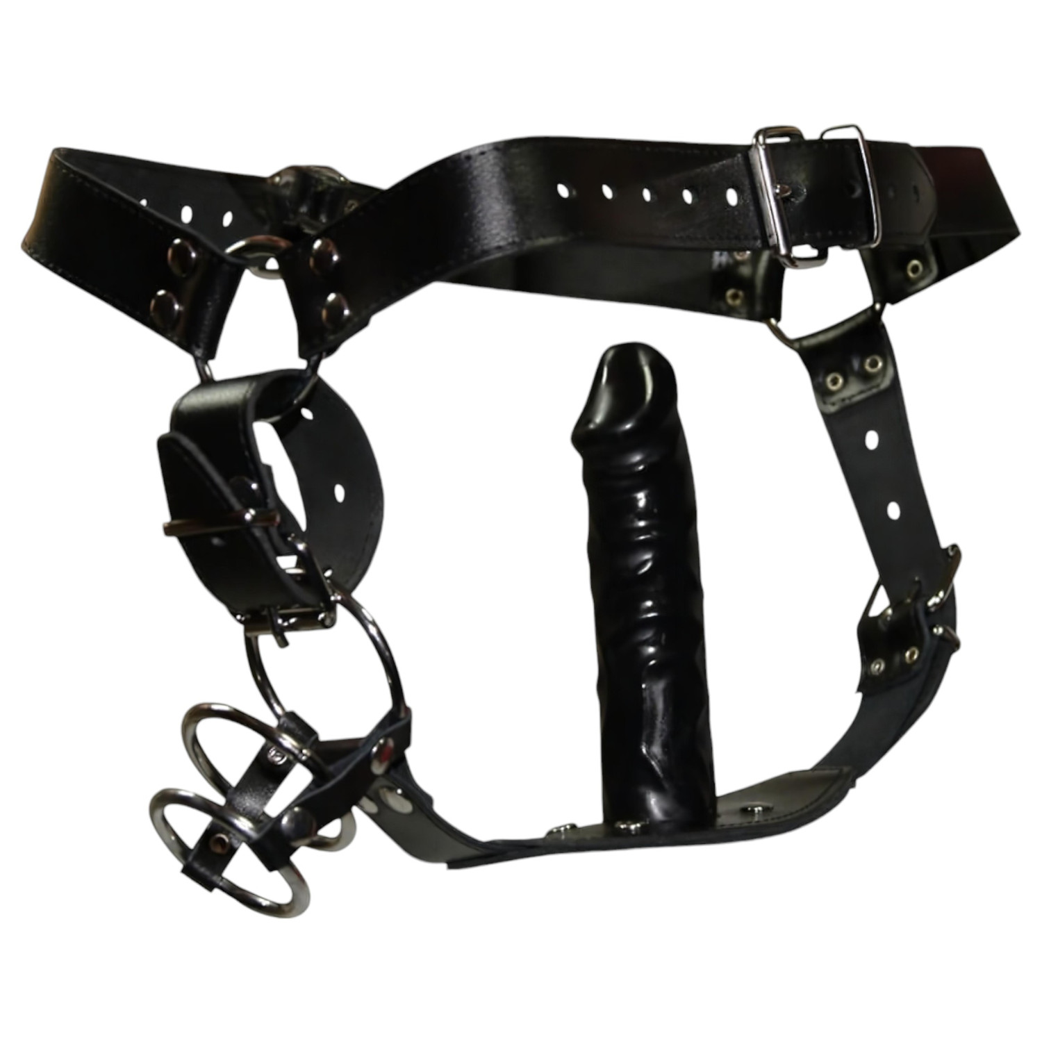 ZADO - kožené tangá s dildom