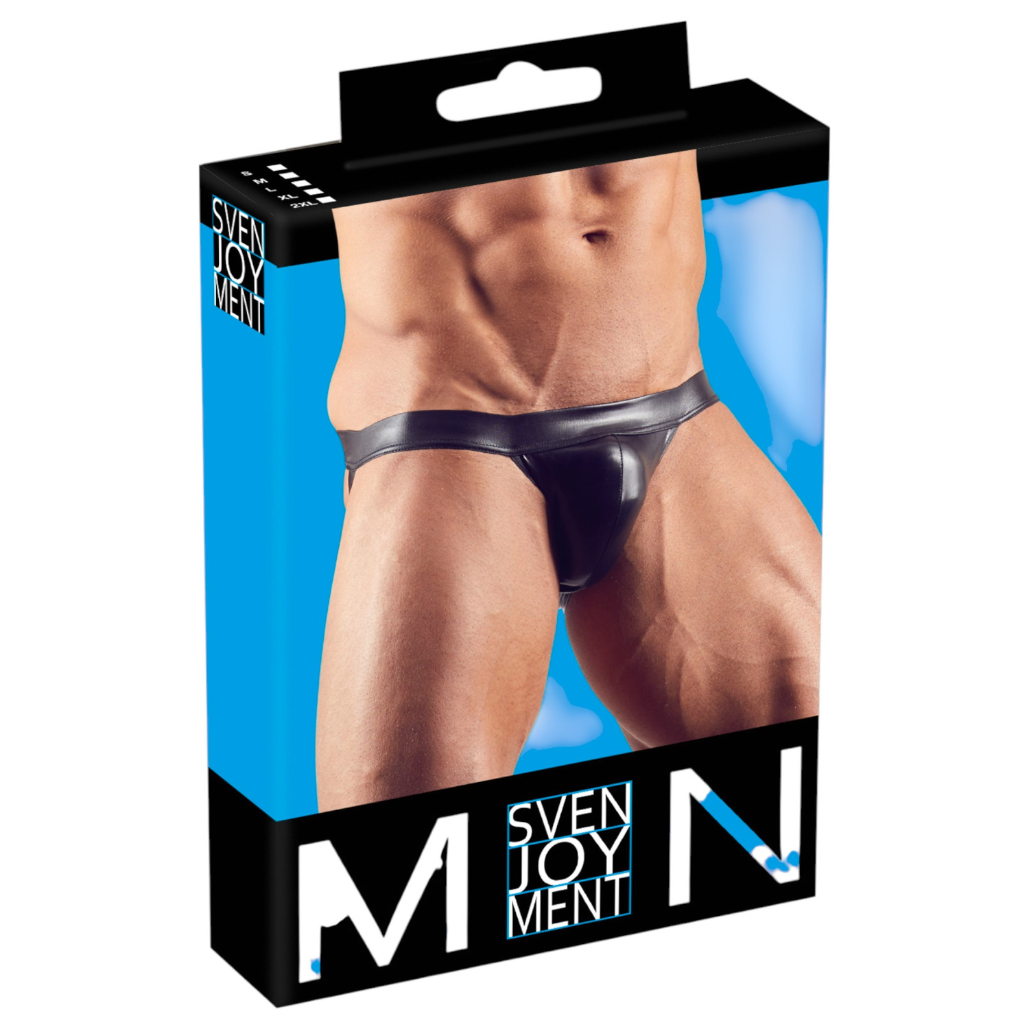 Svenjoyment - pánske lesklé jocksy - čierne - M