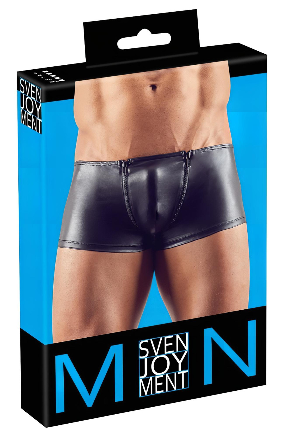 Svenjoyment - zipsové boxerky (čierne) - L
