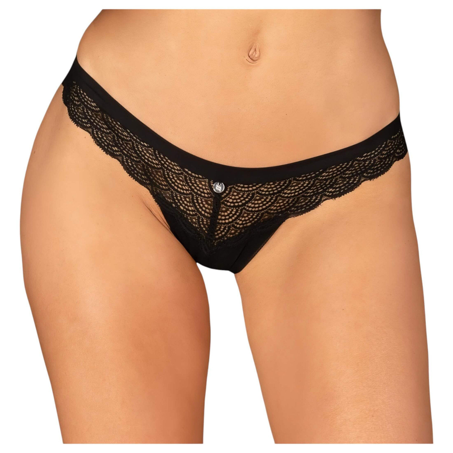 Obsessive - tangá - sexy čierna - M/L