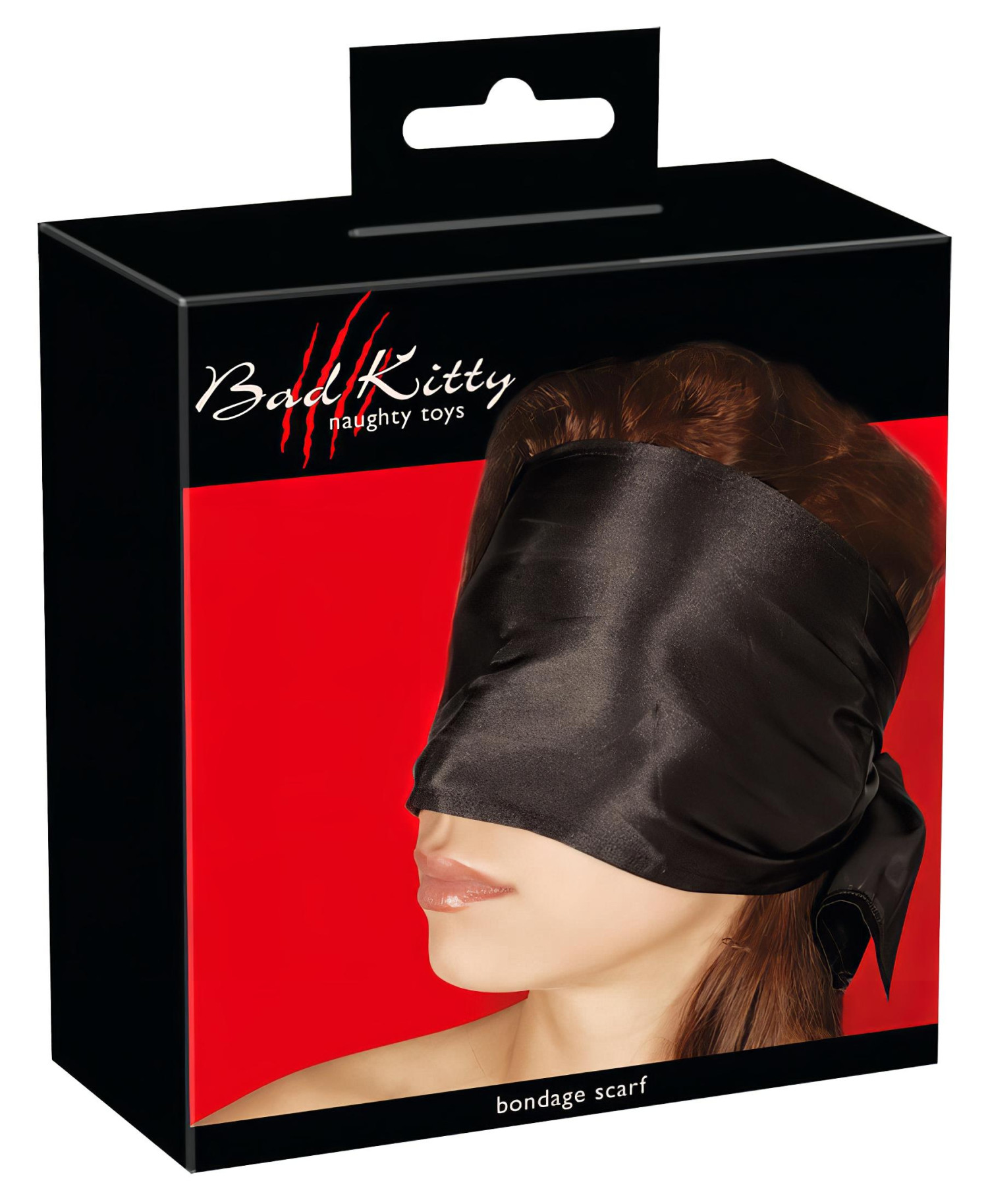 Bad Kitty - bondage šatka - čierna