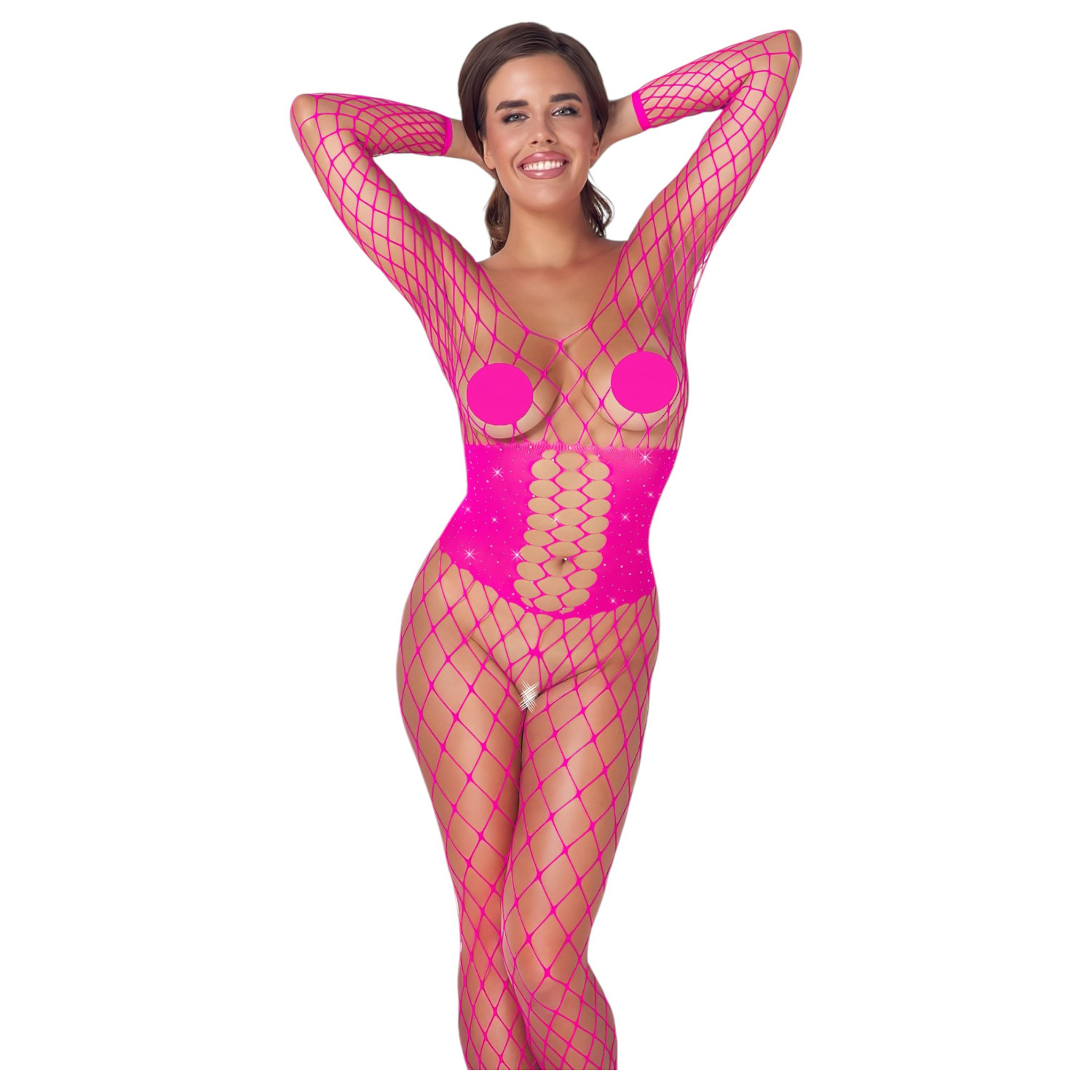 Cottelli - sieťované body - ružové - S-L