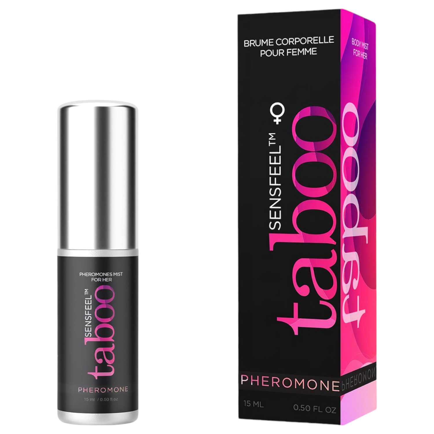 Taboo for Her - feromónový sprej pre ženy - prírodný (15ml)