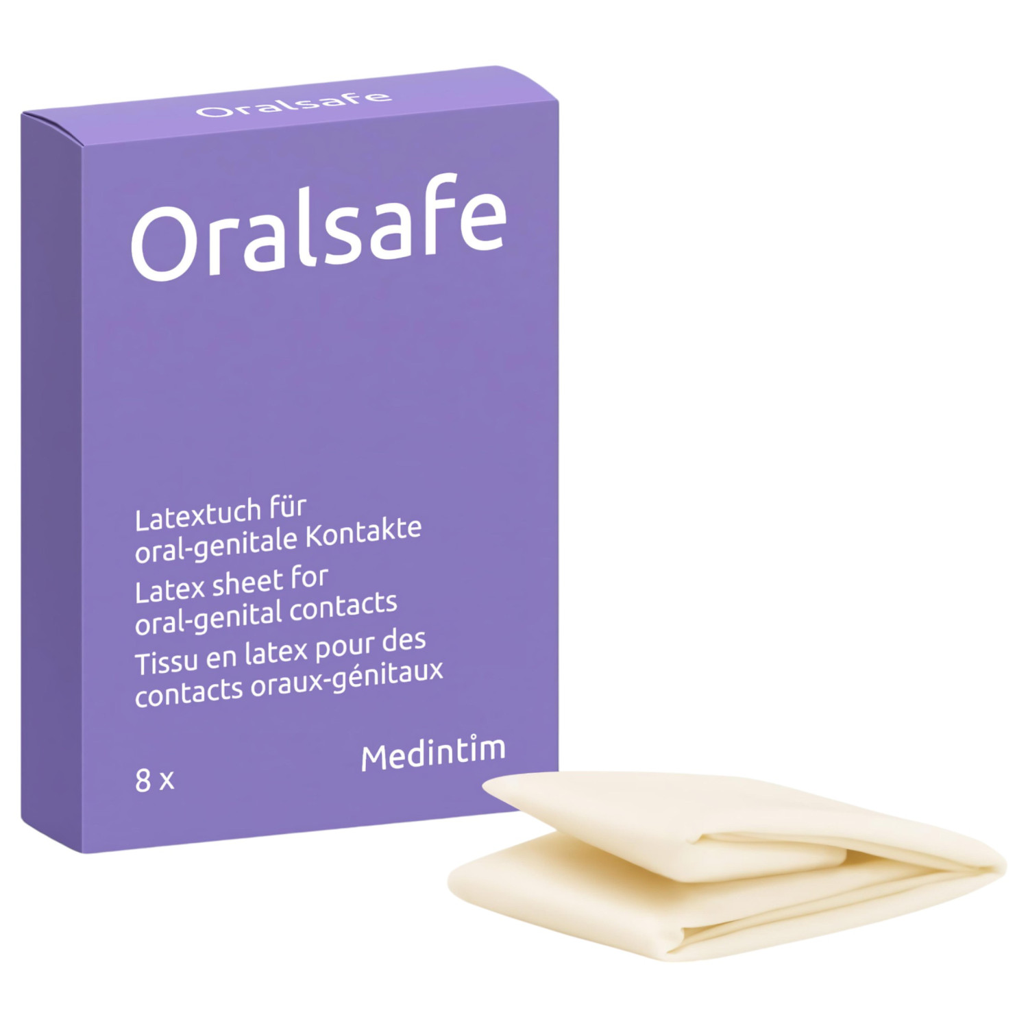 Oralsafe - lízacia fólia (8ks)