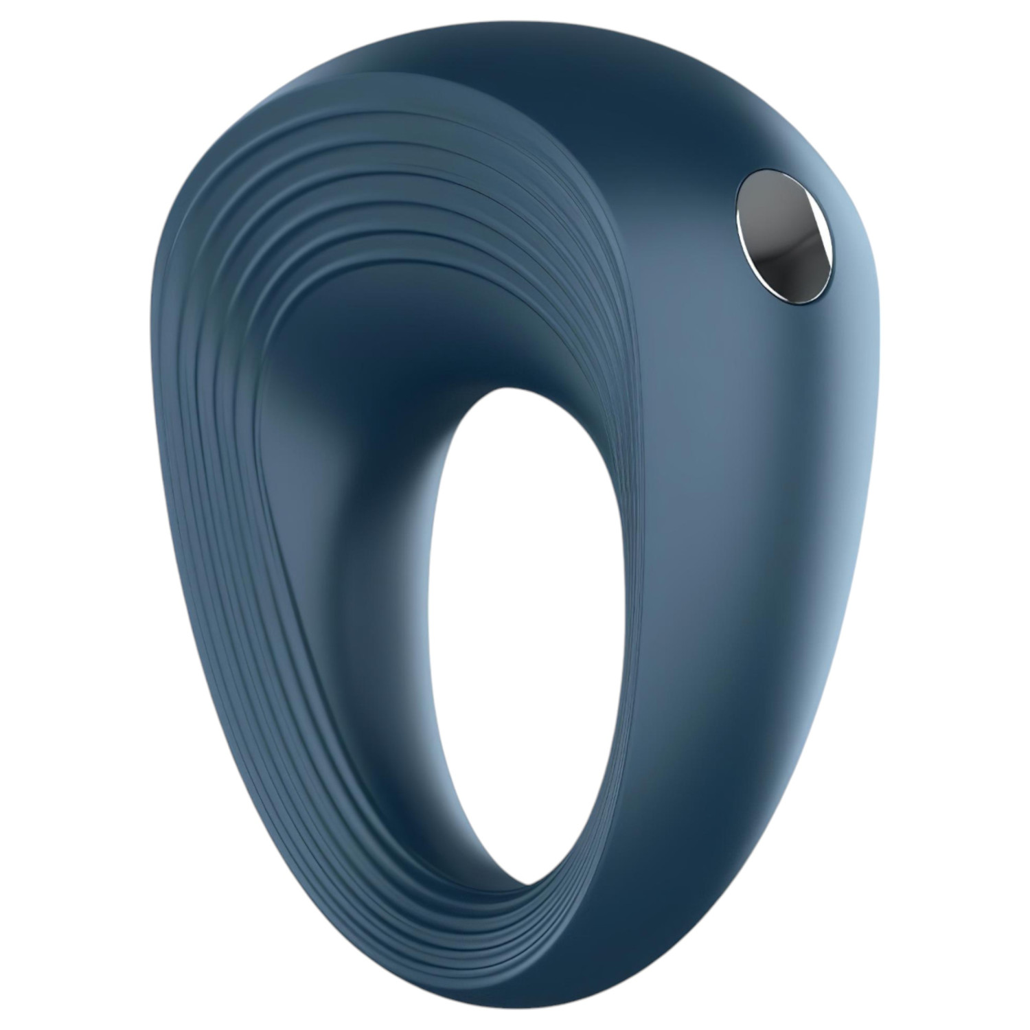 Satisfyer Power Ring - vibračný erekčný krúžok - vodotesný - sivý