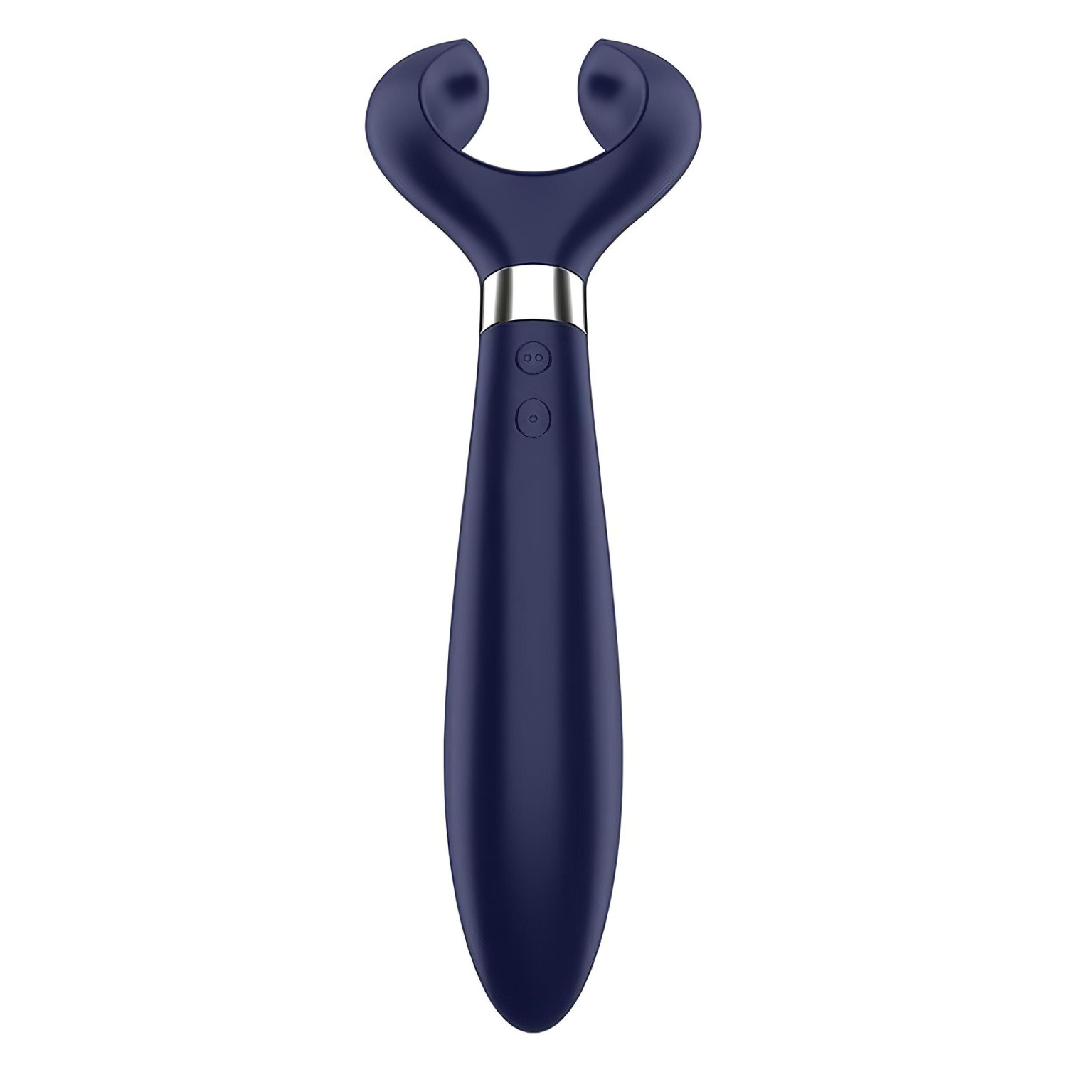 Satisfyer Endless Fun - nabíjateľný vodotesný párový vibrátor - modrý