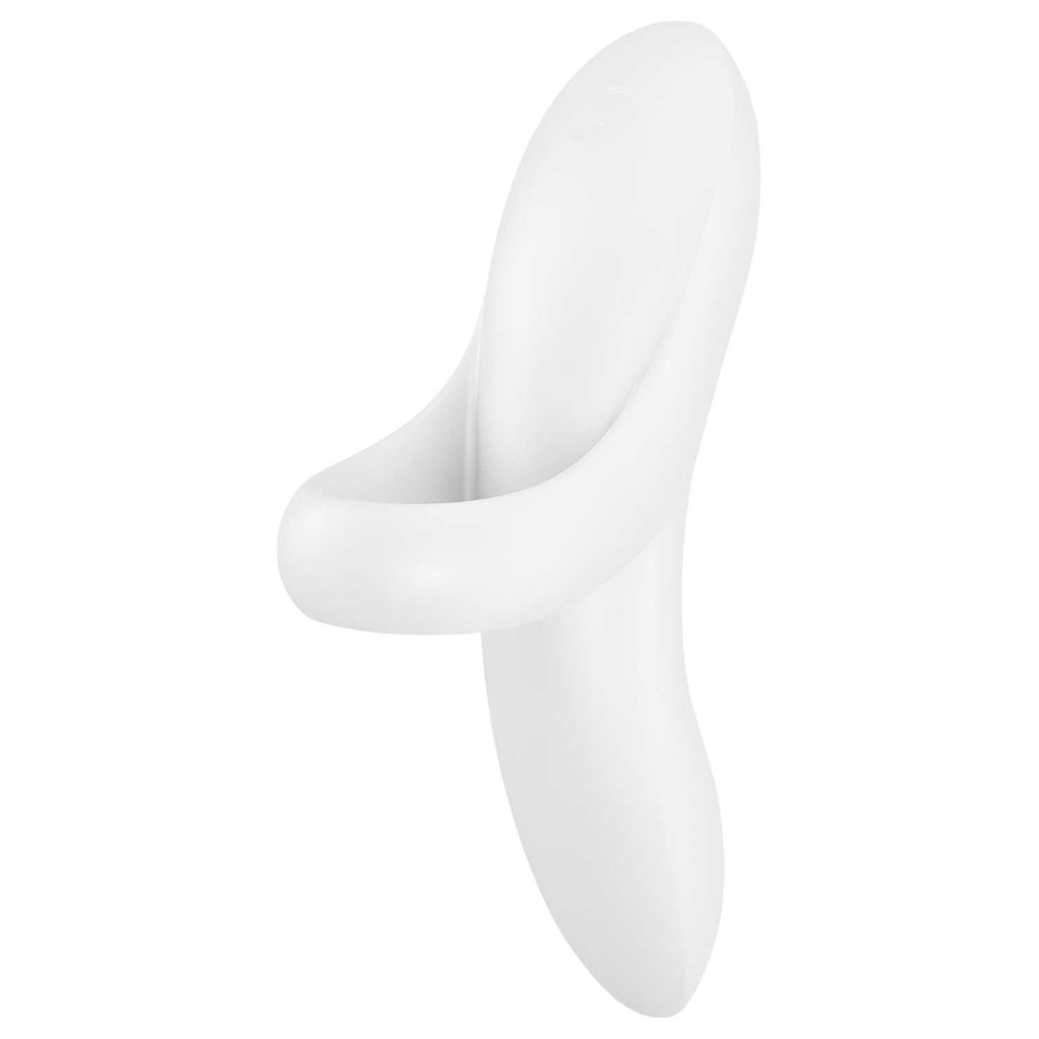 Satisfyer Bold Lover - nabíjací vodotesný prstový vibrátor - biely
