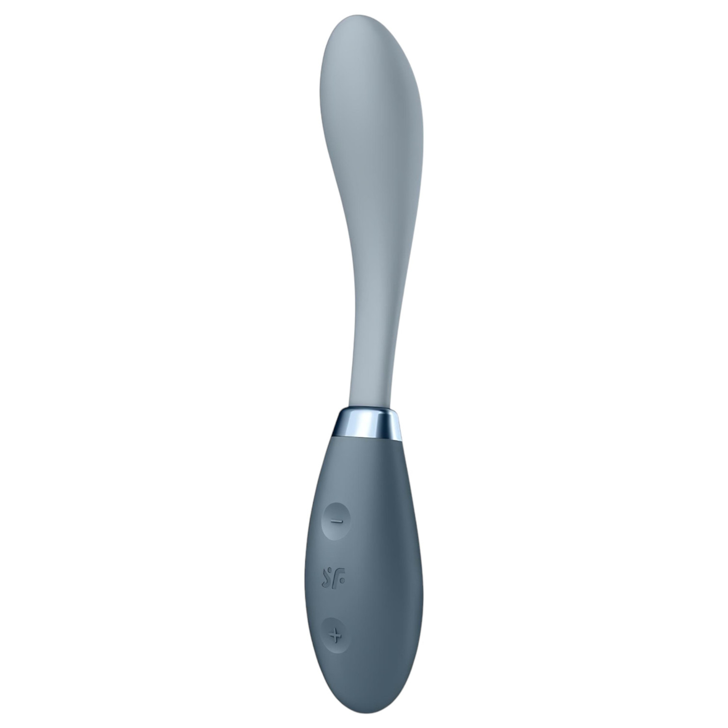 Satisfyer G-Spot Flex 3 - nabíjateľný G-bod vibrátor (sivý)