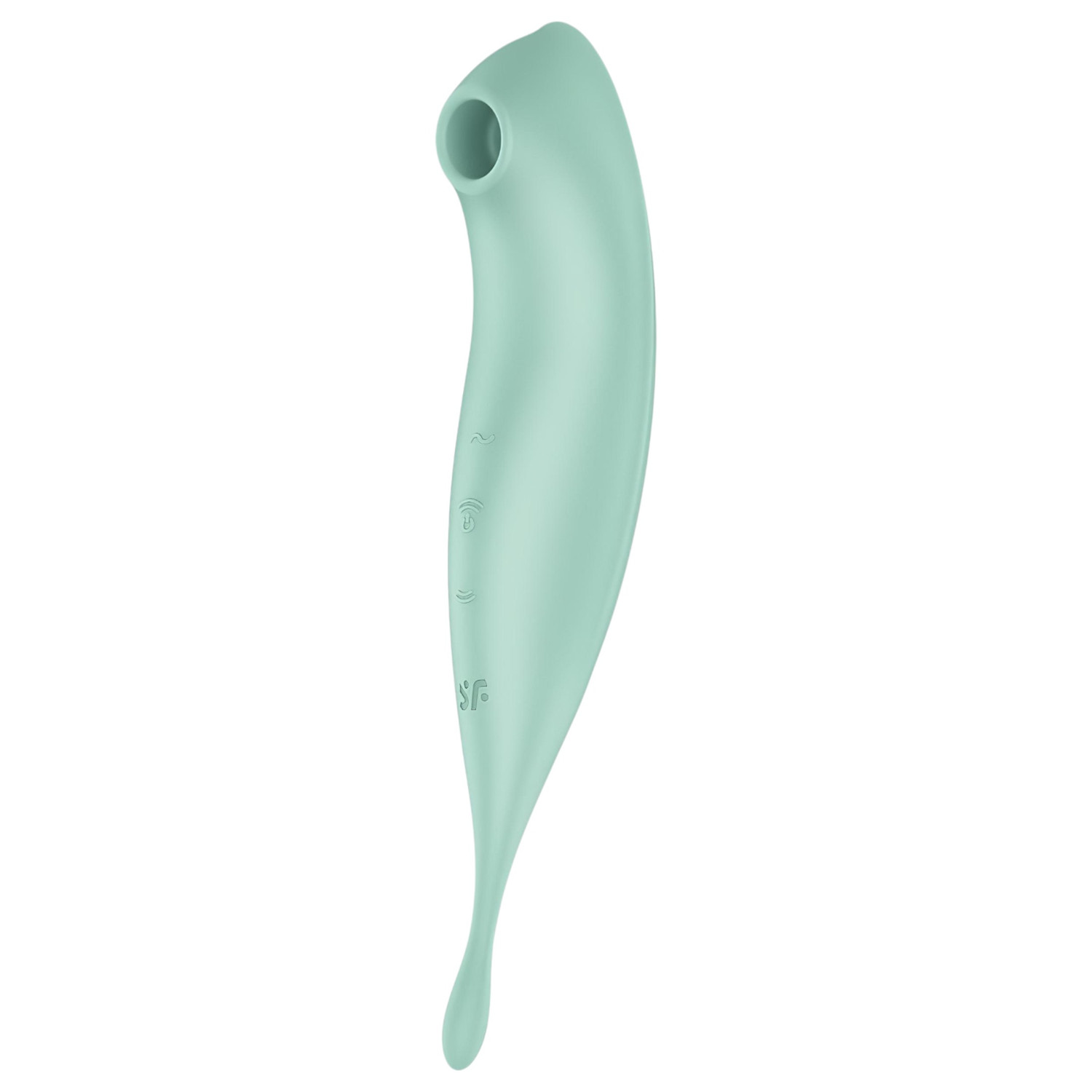 Satisfyer Twirling Pro - 2v1 smart klitoriálny vibrátor - mentolová