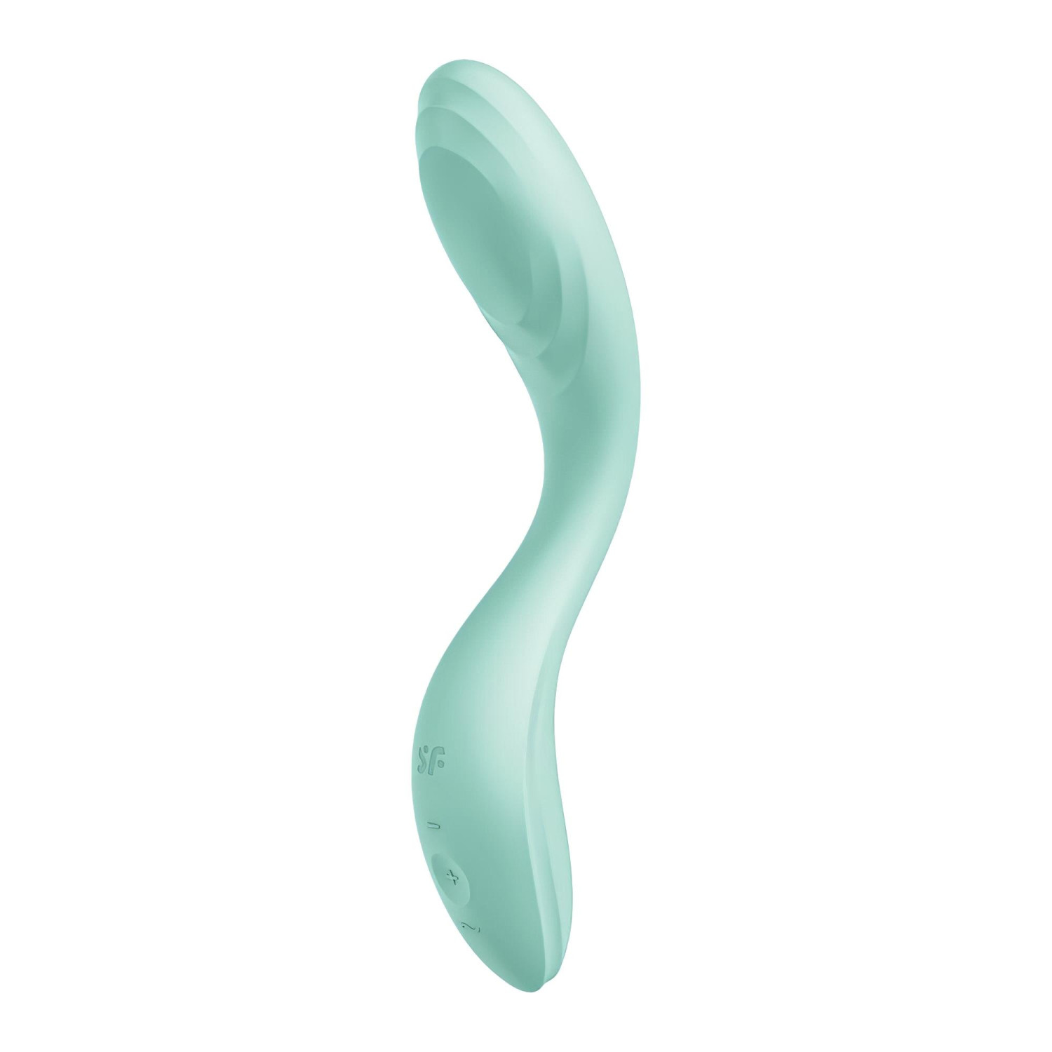 Satisfyer Rrrolling - vibrátor na G-bod s pohyblivou guličkou - mentolová