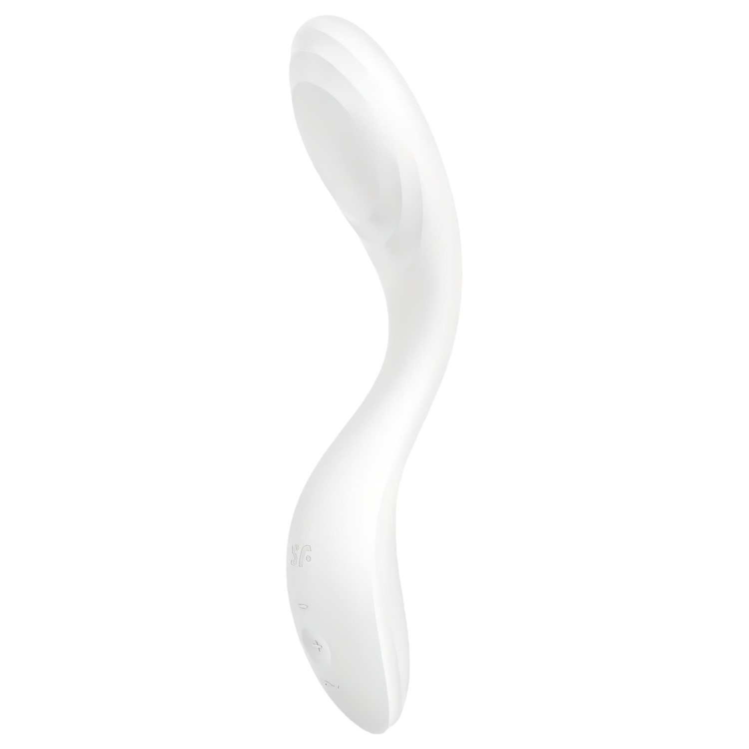 Satisfyer Rrrolling - vibrátor na bod G s pohyblivými guľôčkami - biely