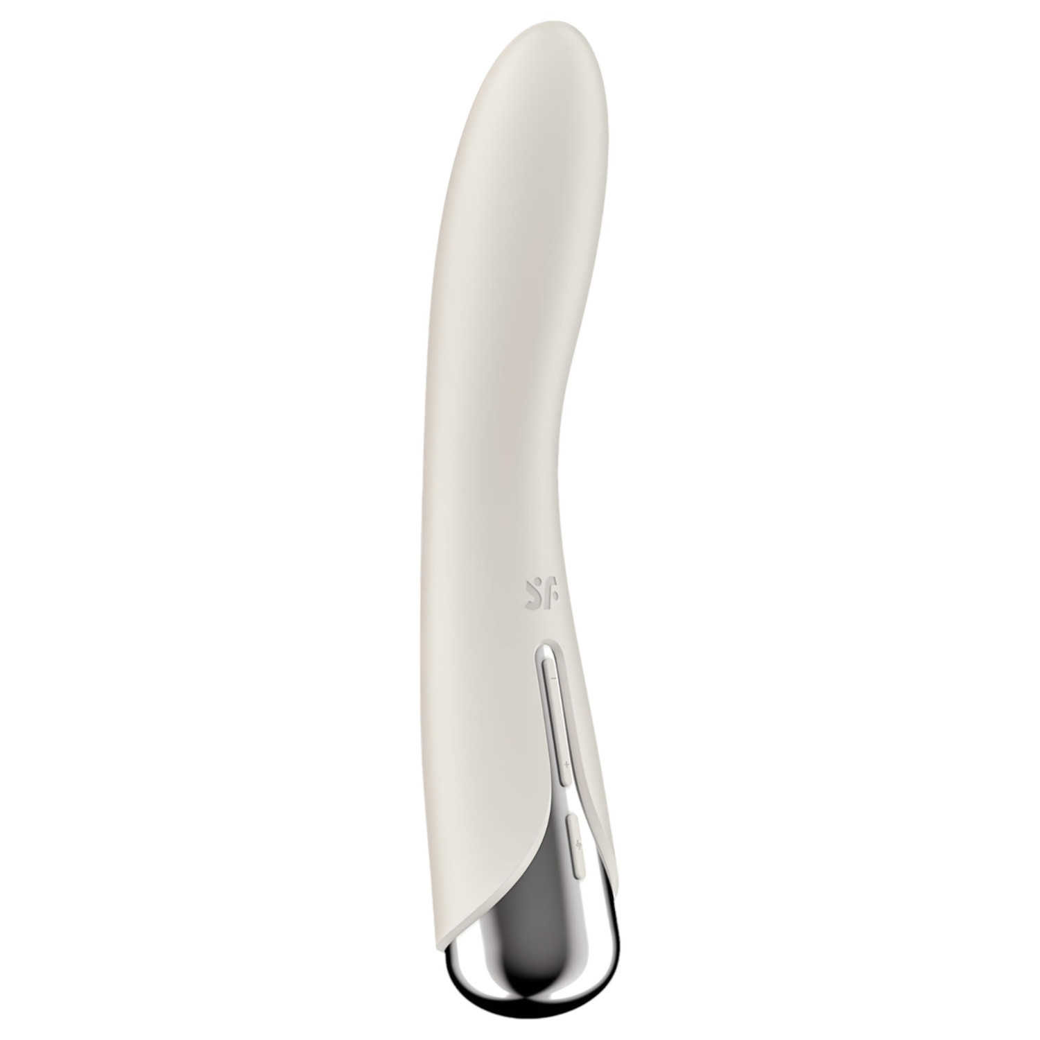 Satisfyer - G-bod vibrátor s rotujúcou hlavou - béžový