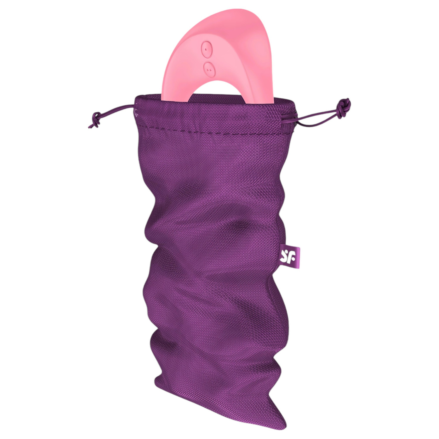 Satisfyer - diskrétne úložné vrecko - stredné - fialová