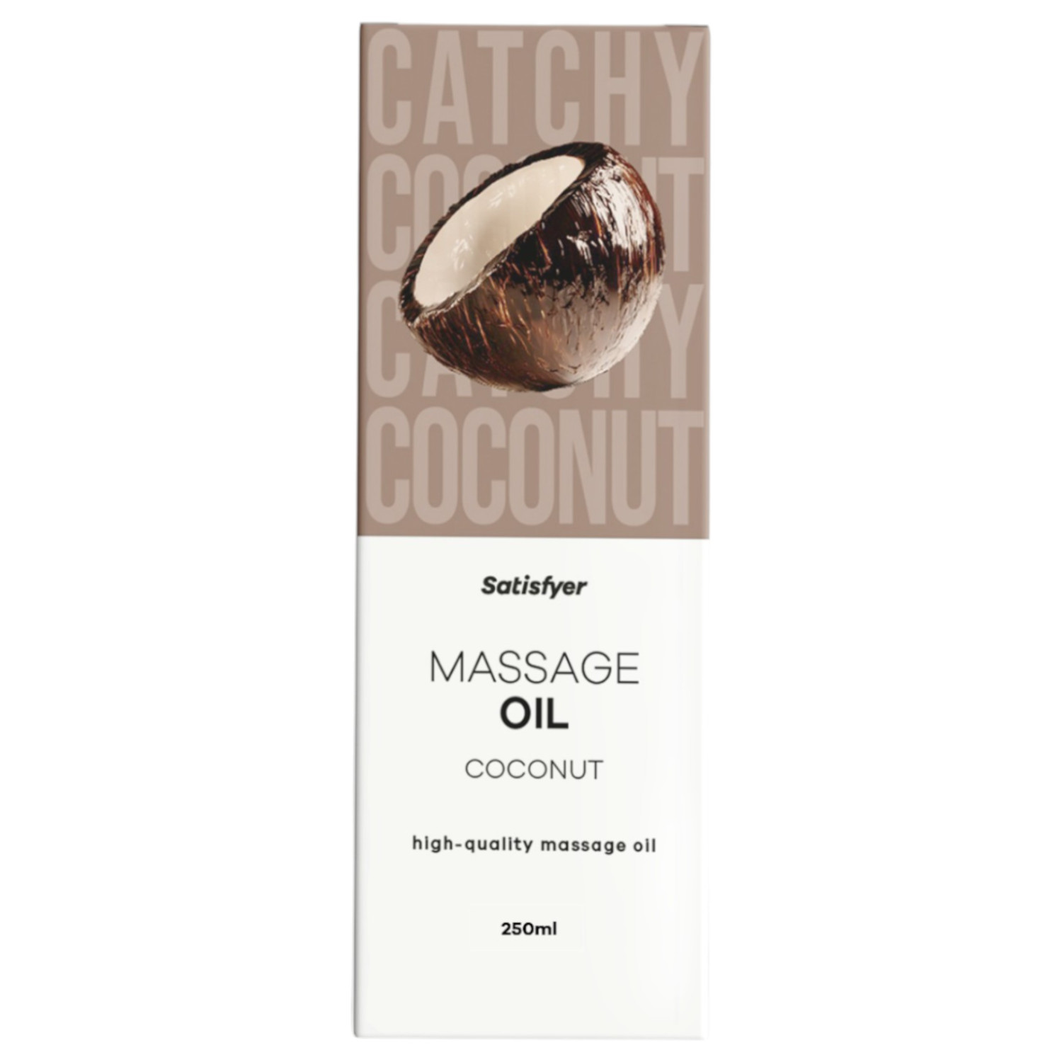 Satisfyer - masážny olej - kokos - 250 ml
