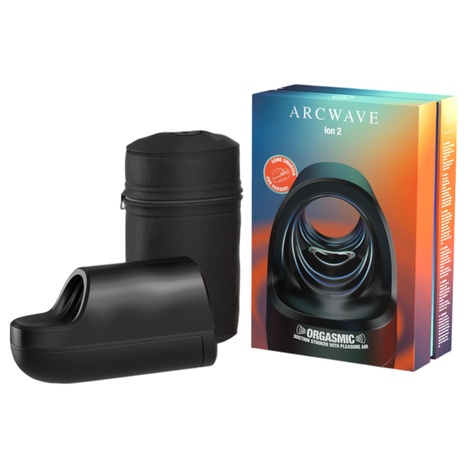 Arcwave Ion2 - masturbátor s tlakovými vlnami - čierny