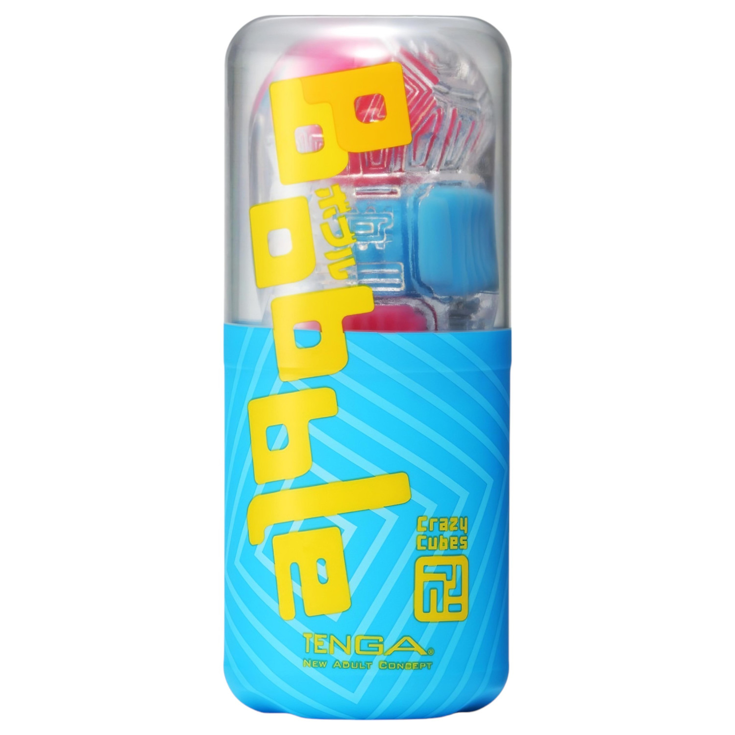 Tenga Bobble - masturbátor pre mužov - vnútorná masáž - Crazy Cubes