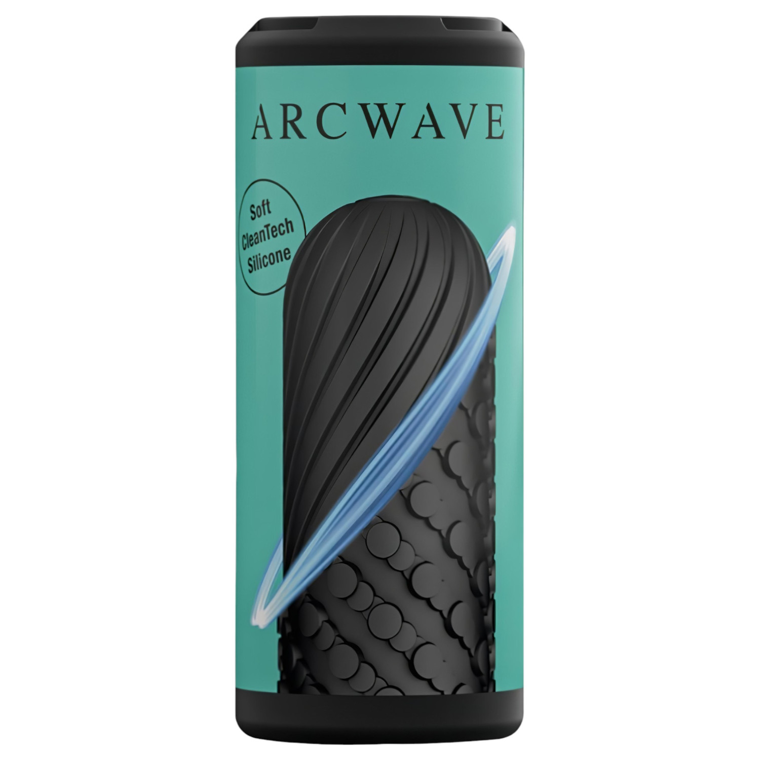 Arcwave Ghost - vreckový masturbátor - obojstranný - čierny